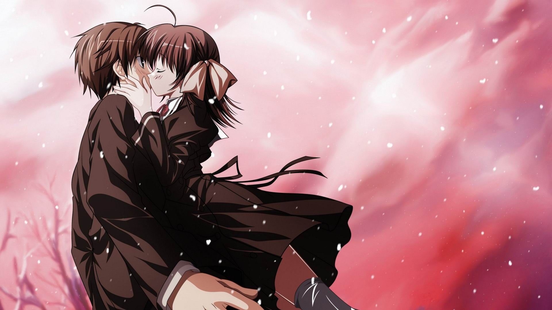 Coppia anime abbraccio tramonto, 1280x990 HD, Desktop