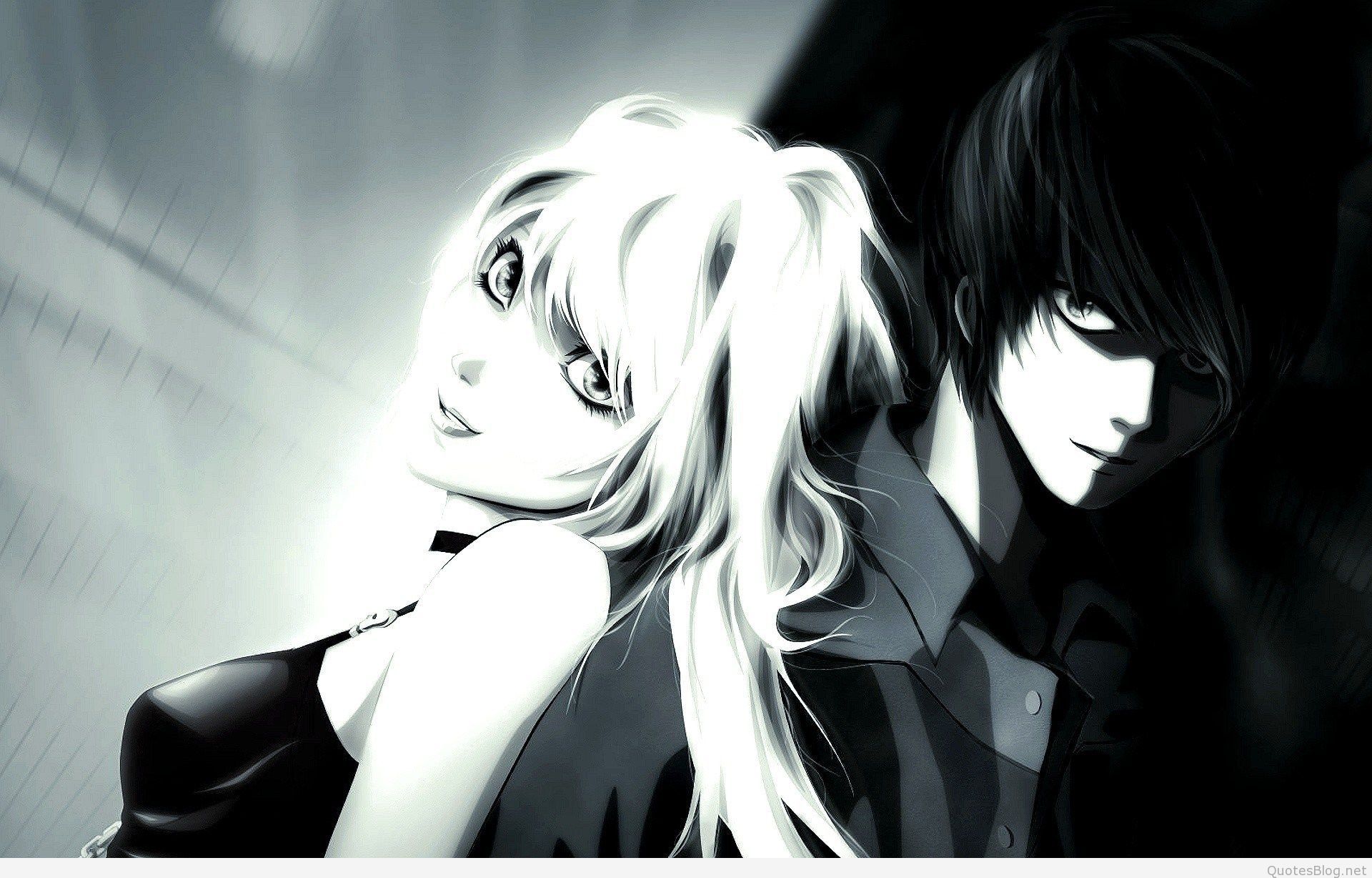 Coppia anime che si bacia, 850x1024 Full HD Verticale, iPhone