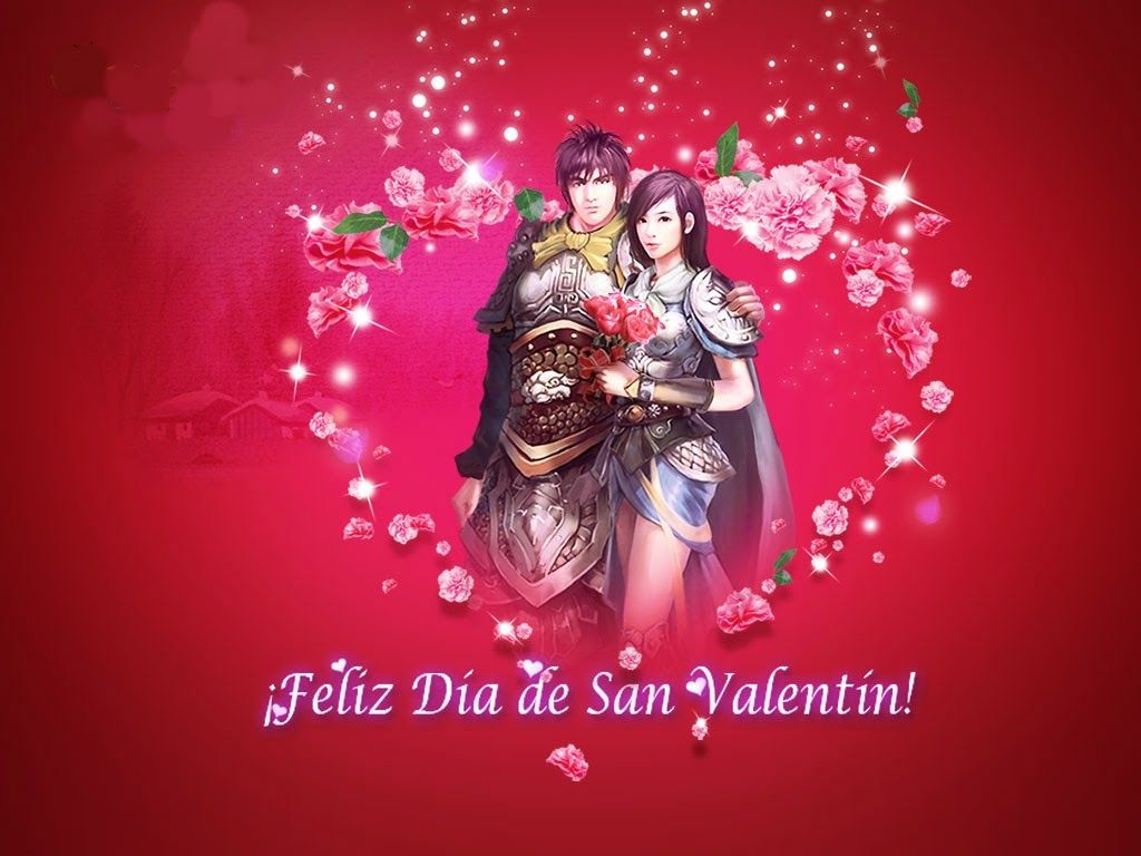 Coppia anime cuore rose, 1024x768 HD, Desktop