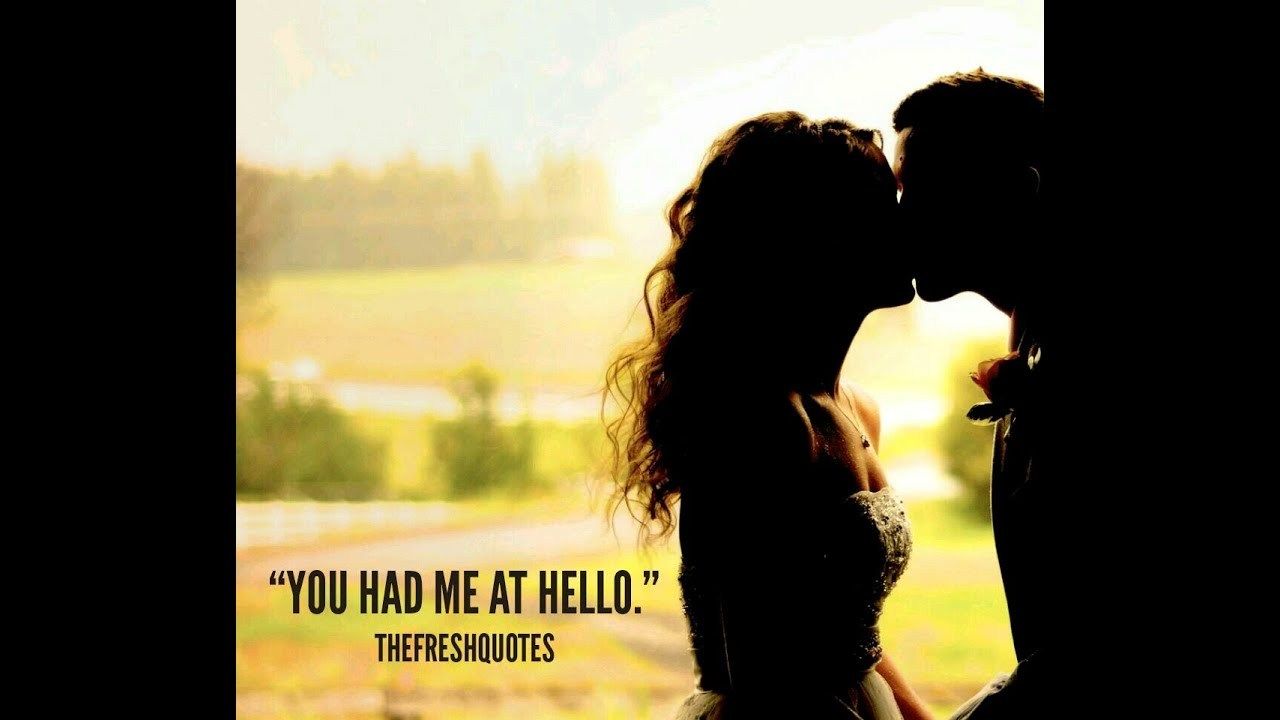 Coppia silhouette bacio tramonto, 1280x720 720p, PC