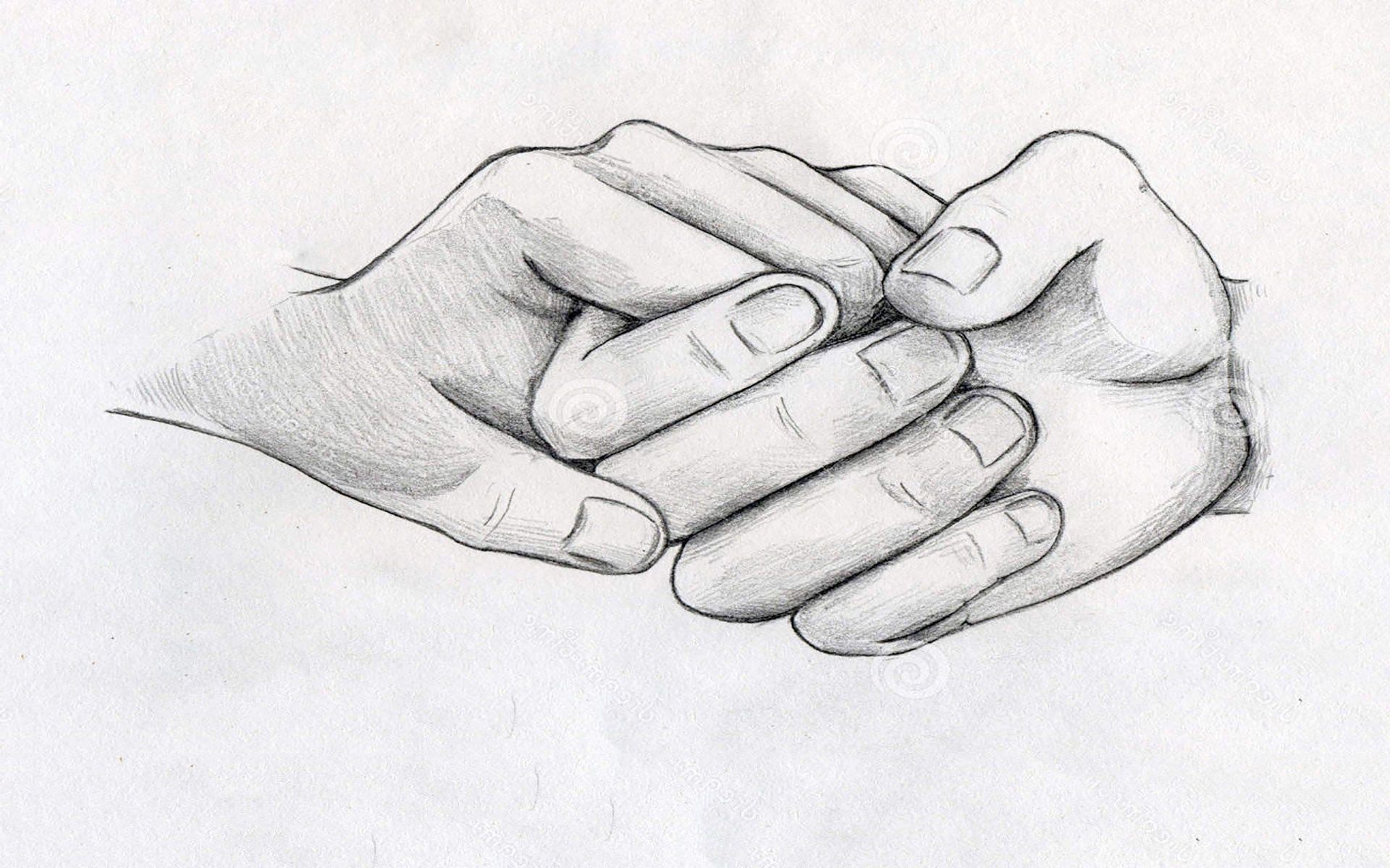 Disegno mani intrecciate a matita, 1920x1200 Full HD+ WUXGA, iMac