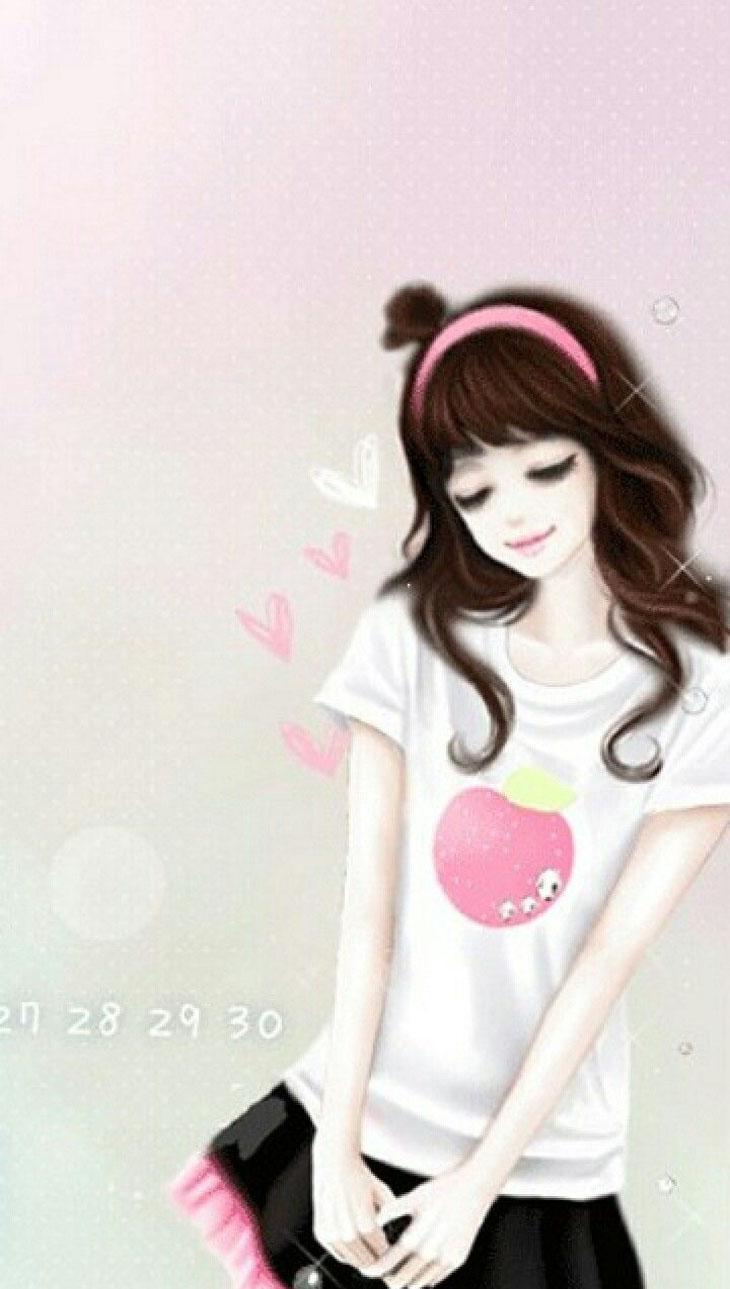 Coppia cartoon con conigli e cuori, 1600x1000 HD Ready, Desktop