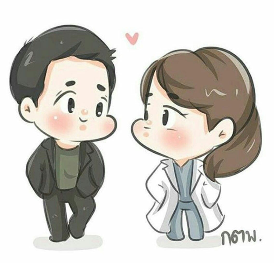 Coppia cartoon coreana natalizia, 1000x909 HD, PC
