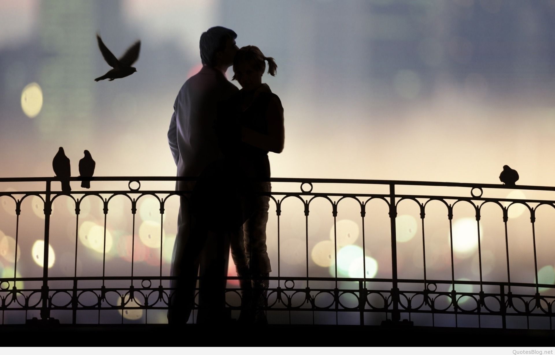 Coppia silhouette al tramonto, 1920x1228 Full HD+, iMac