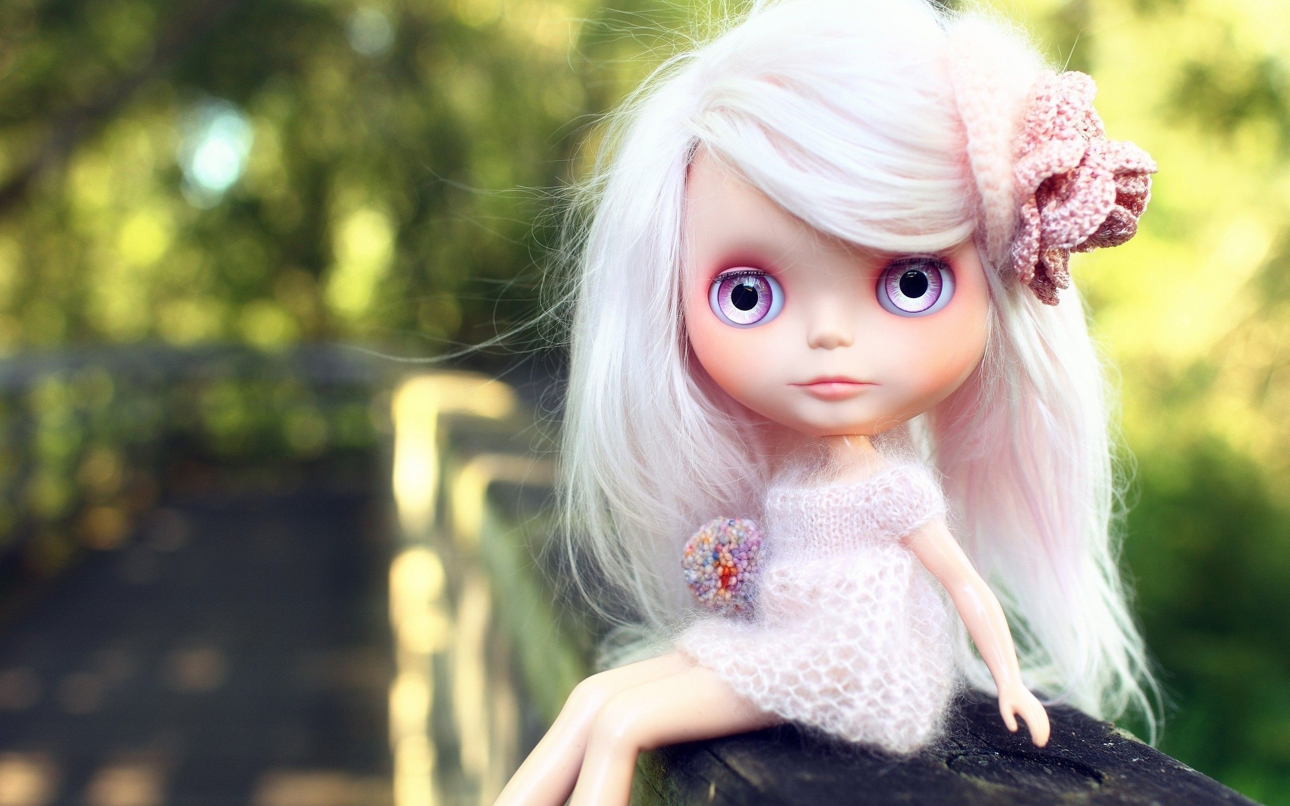 Bambola Blythe capelli bianchi, 2560x1600 WQXGA, MacBook Pro