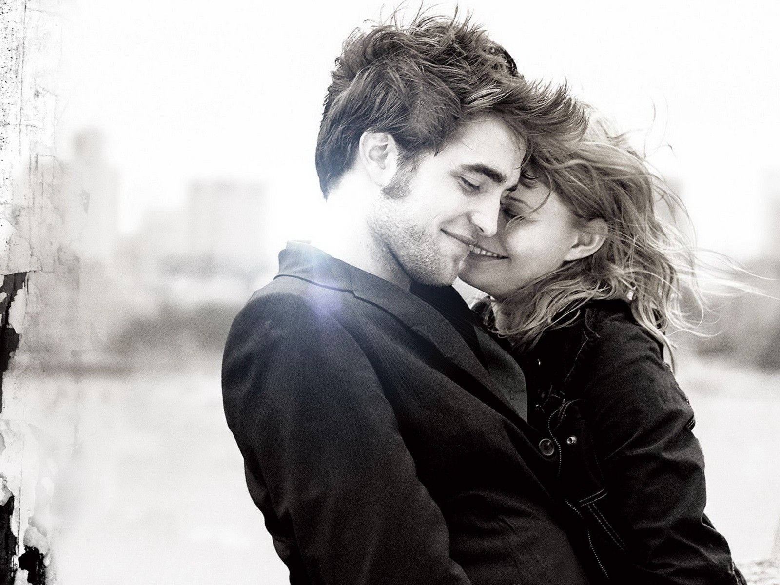 Coppia sorridente con cuore mani, 1920x1080 Full HD 1080p, PC