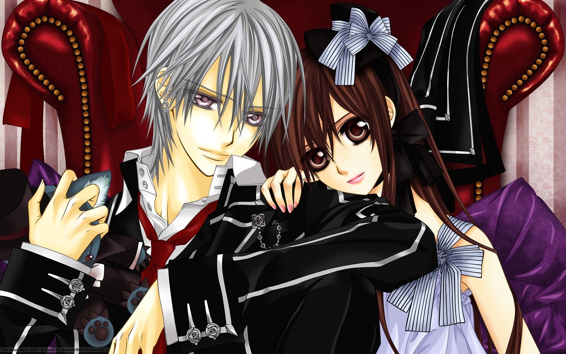 Vampire Knight coppia anime, 1920x1200 WUXGA, Desktop