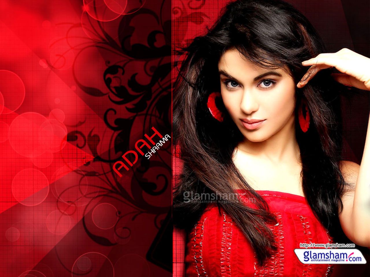 Donna indiana in rosso, 1280x960 HD, Desktop