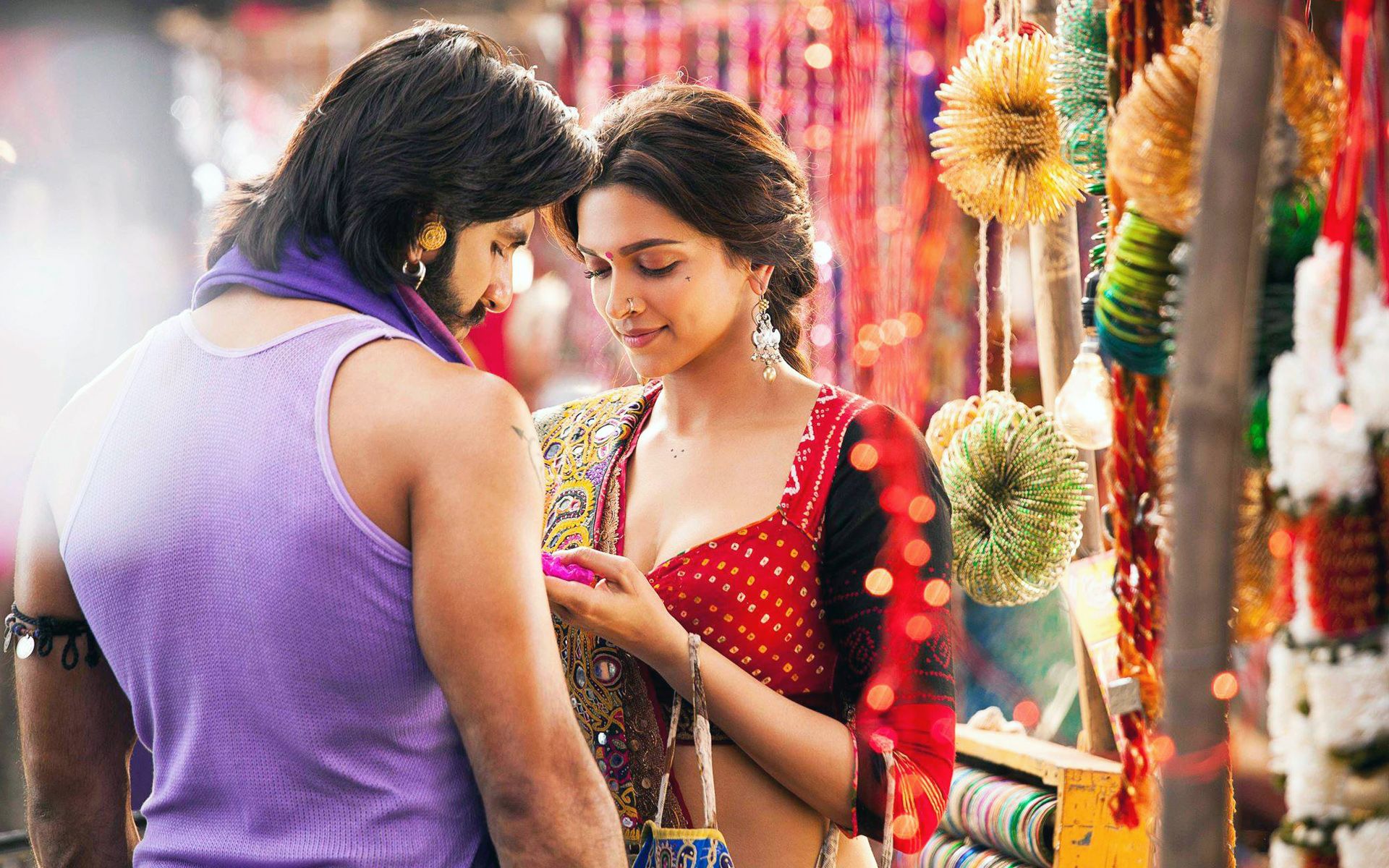 Coppia romantica indiana Ram Leela, 1920x1200 Full HD+, PC Desktop