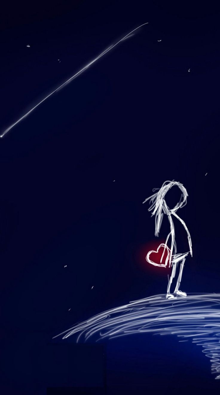 Uomo di spalle sotto stelle, 675x1200 Full HD Verticale, iPhone