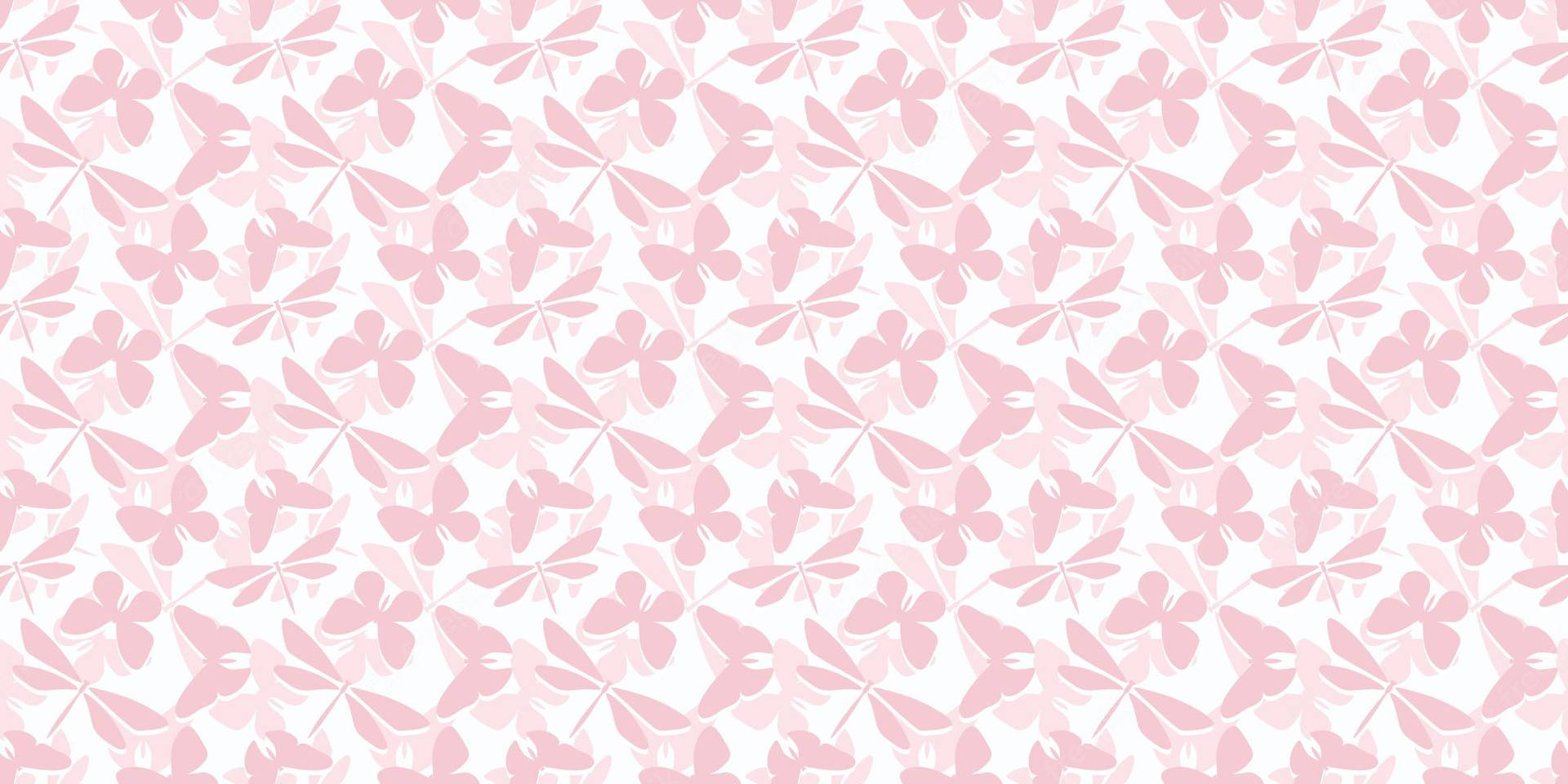 pattern farfalle rosa, 1920x960 Full HD, Laptop