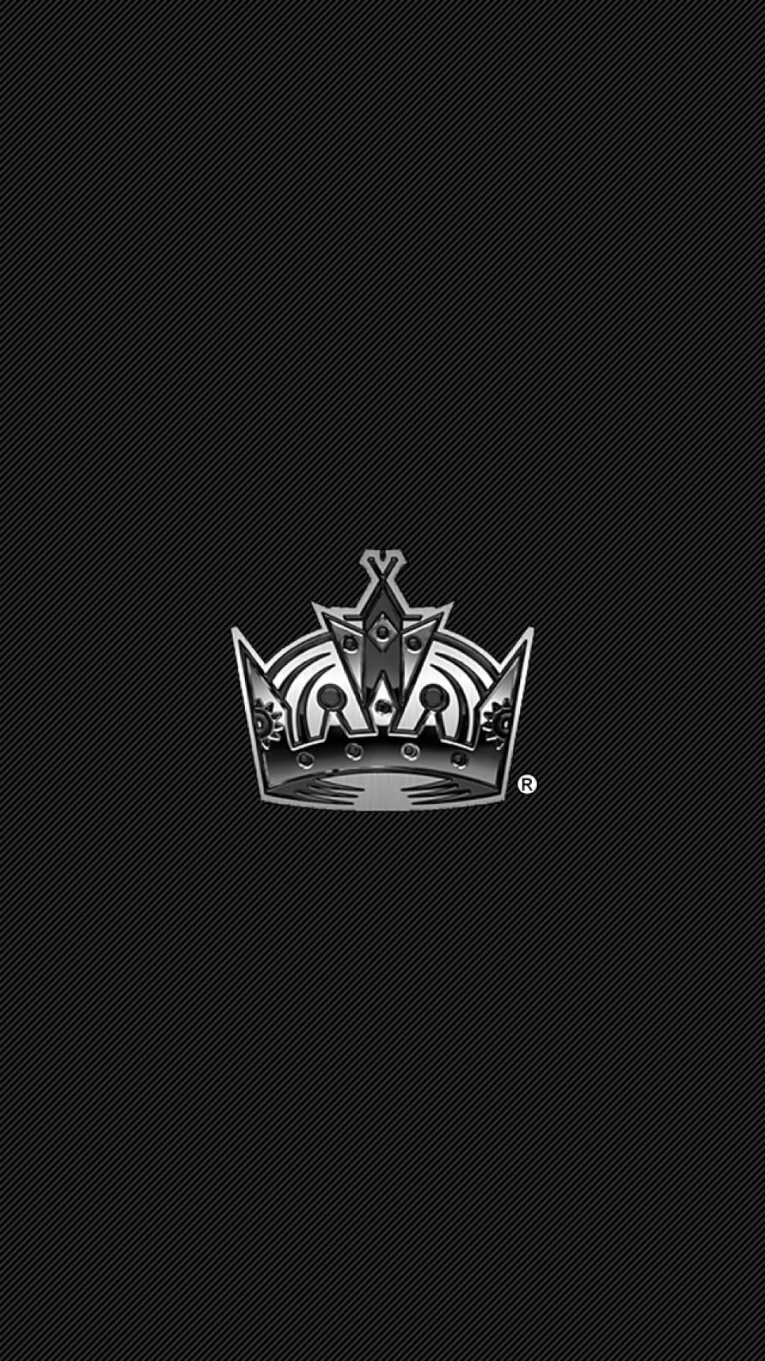 Corona LA Kings sfondo nero, 1080x1920 Full HD Verticale, iPhone