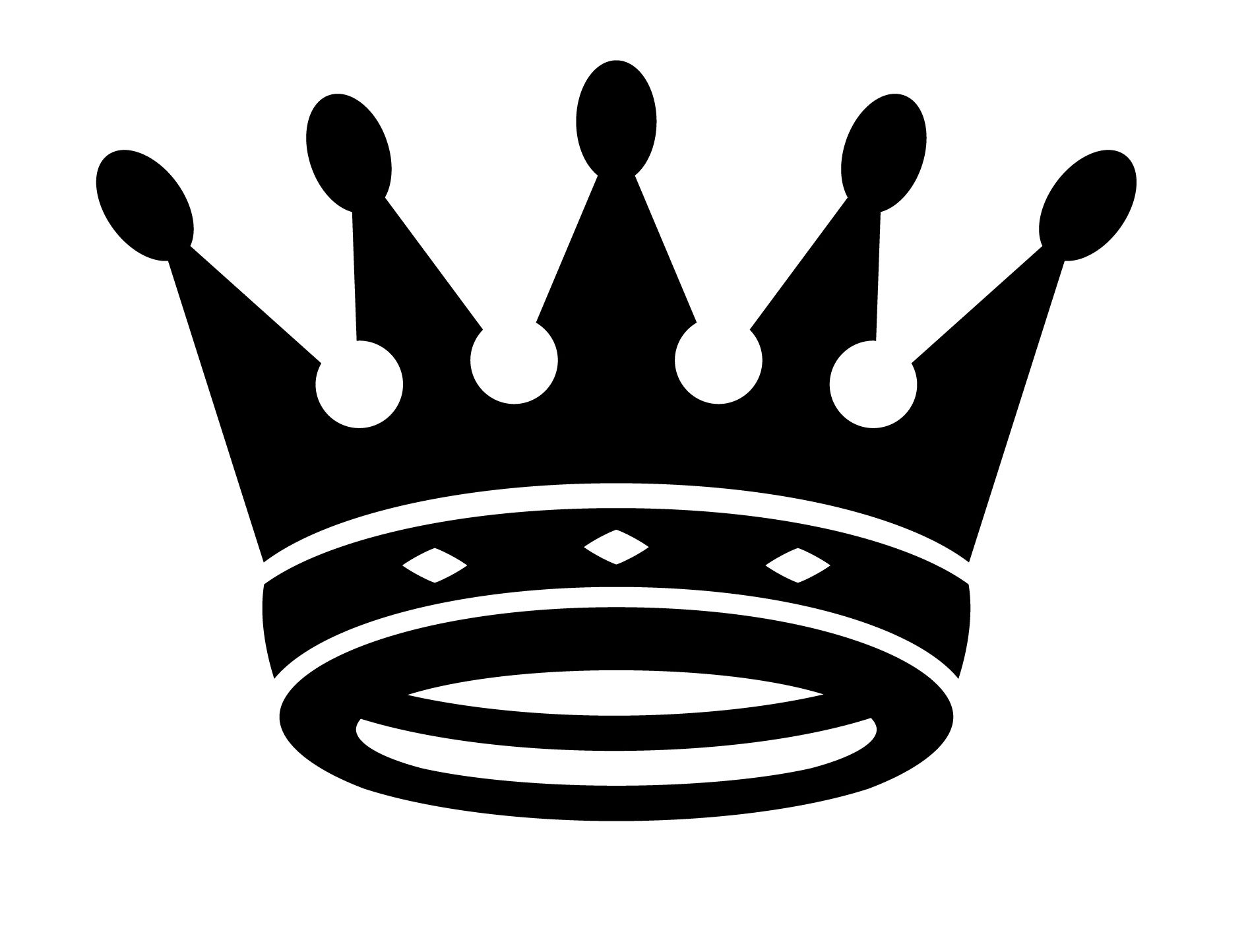 Corona argento su nero, 720x1280 Verticale, Xiaomi