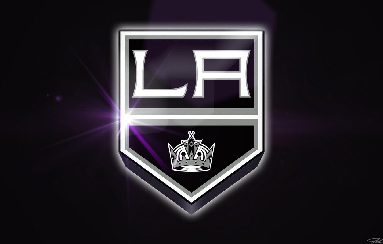 Logo LA Kings NHL, 1332x850 HD, Notebook Gaming