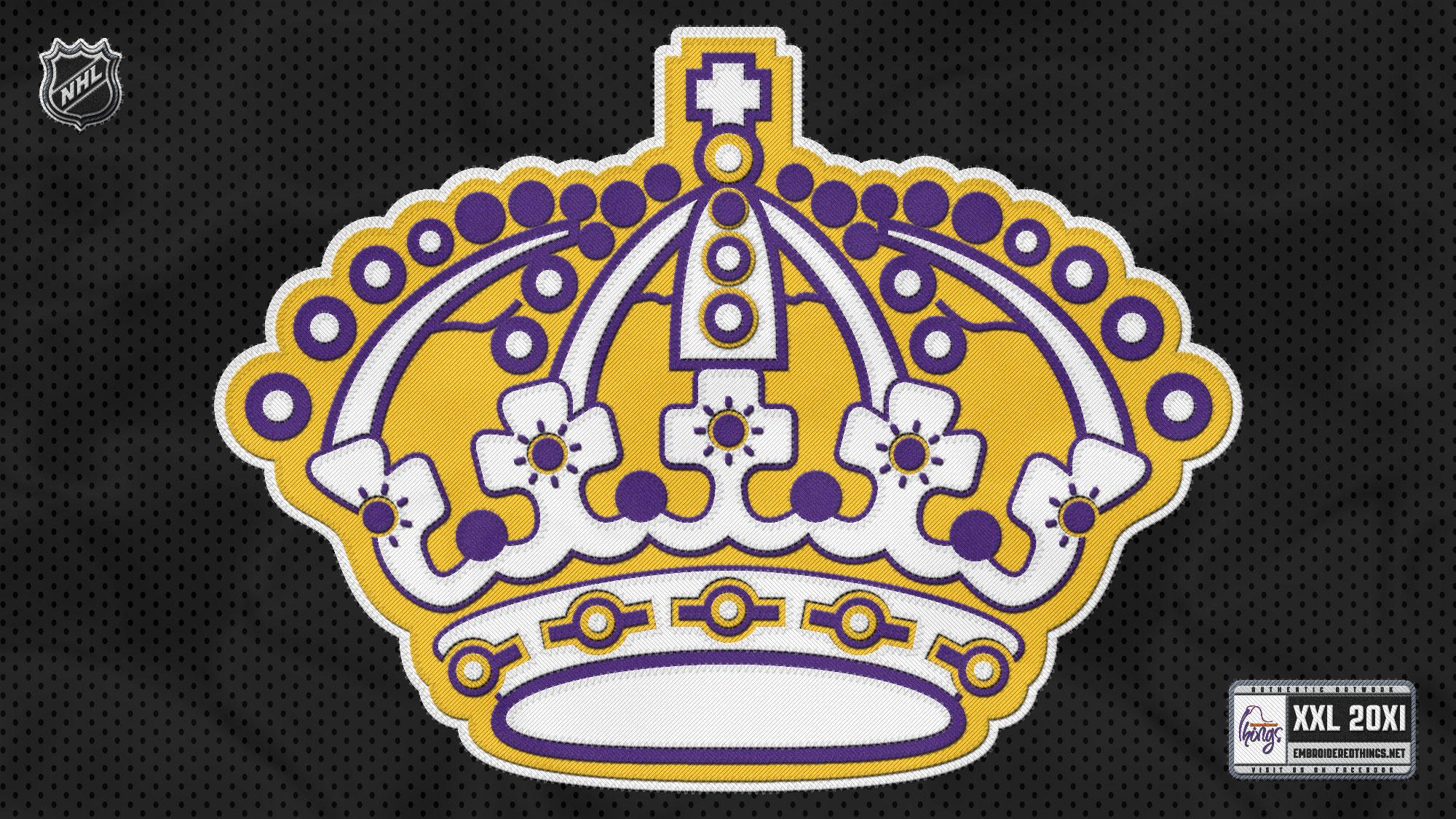 Corona logo Los Angeles Kings, California, 2000x1125 Hi-Res, Desktop