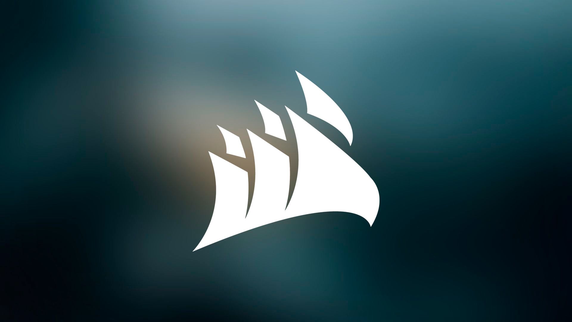 Logo Corsair vela bianca, 1920x1080 Full HD 1080p, Desktop