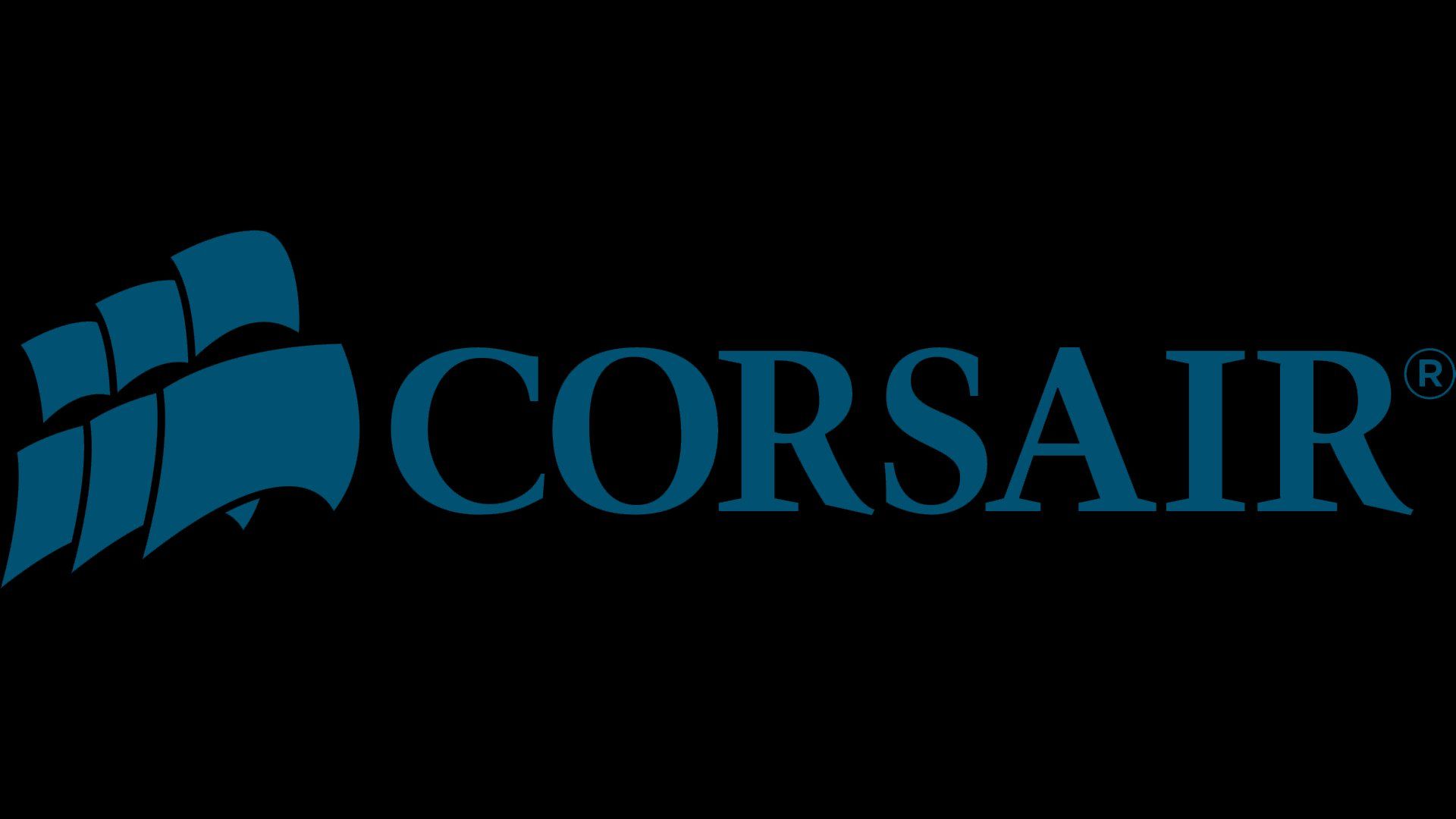 Logo Corsair grigio metallico, 1200x675 HD, Desktop