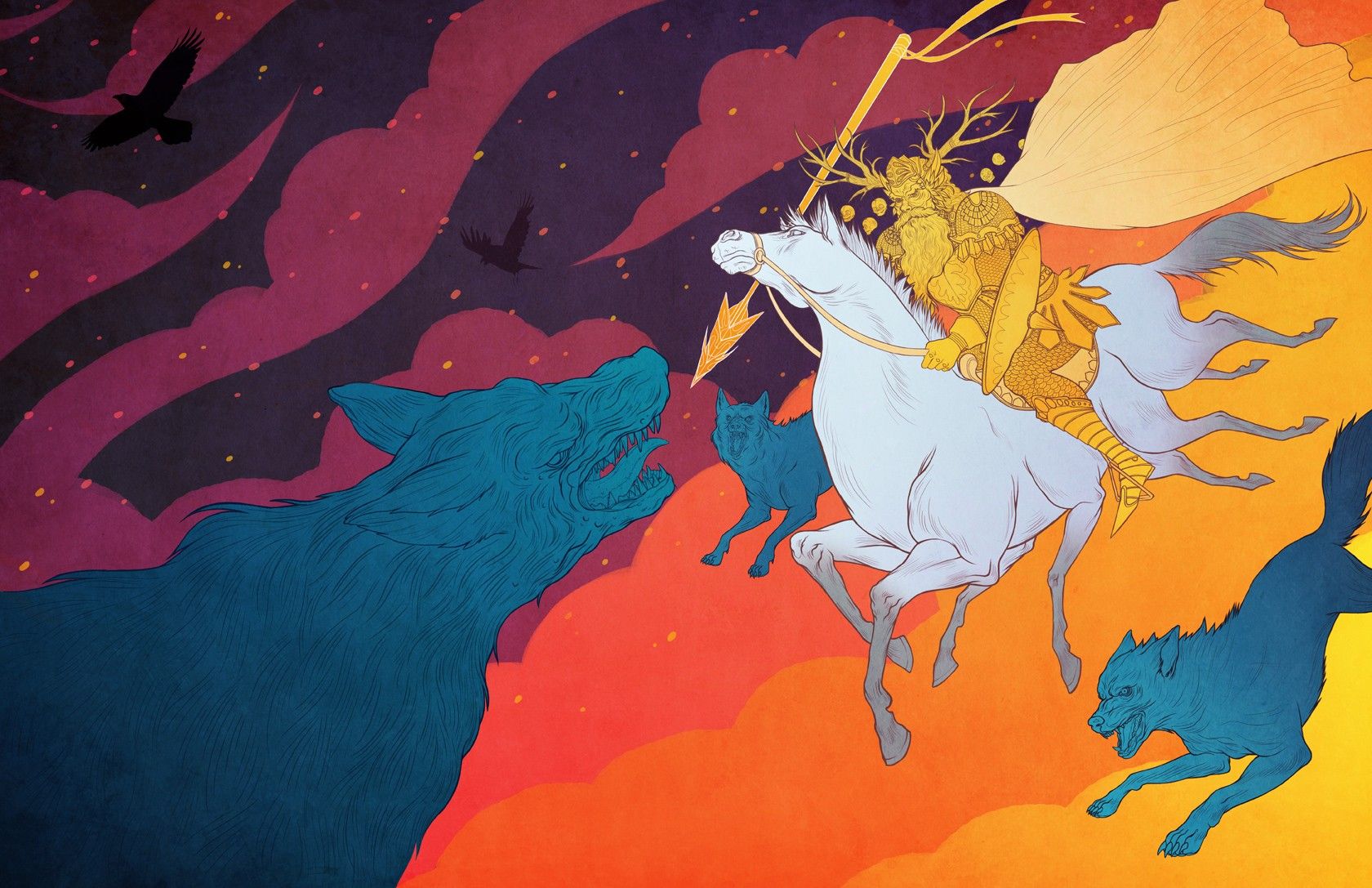 cavaliere a cavallo tra rocce, 1920x1200 Full HD+ WUXGA, PC