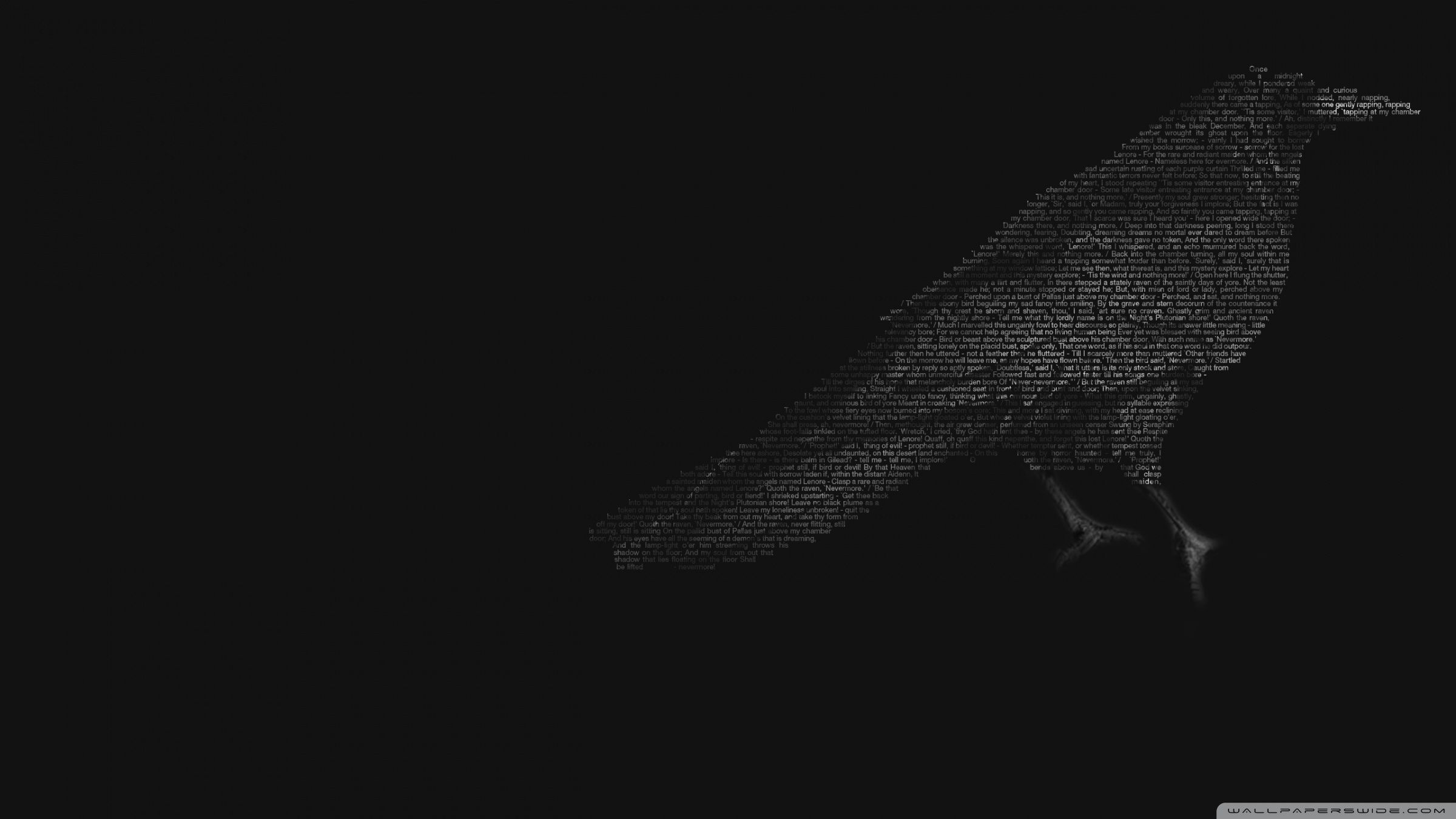 Corvo in volo bianco e nero, 1920x1080 1080p, PC