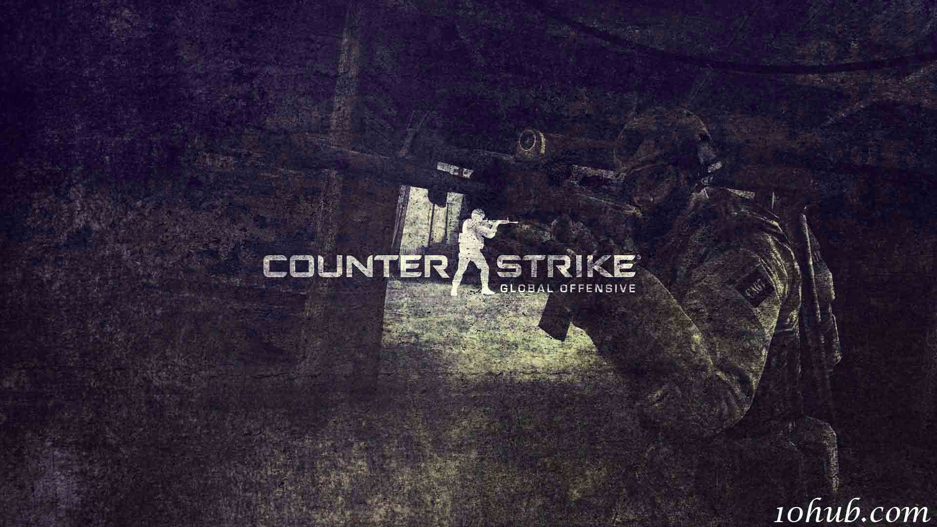 Counter-Strike Global Offensive logo, 1920x1080 Full HD, PC
