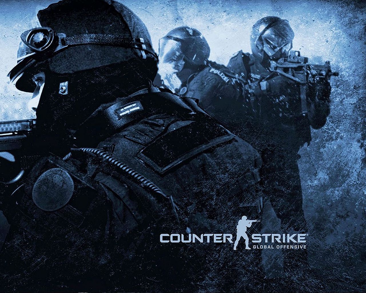 Counter-Strike Global Offensive soldati SWAT, 1280x1024 720p, PC