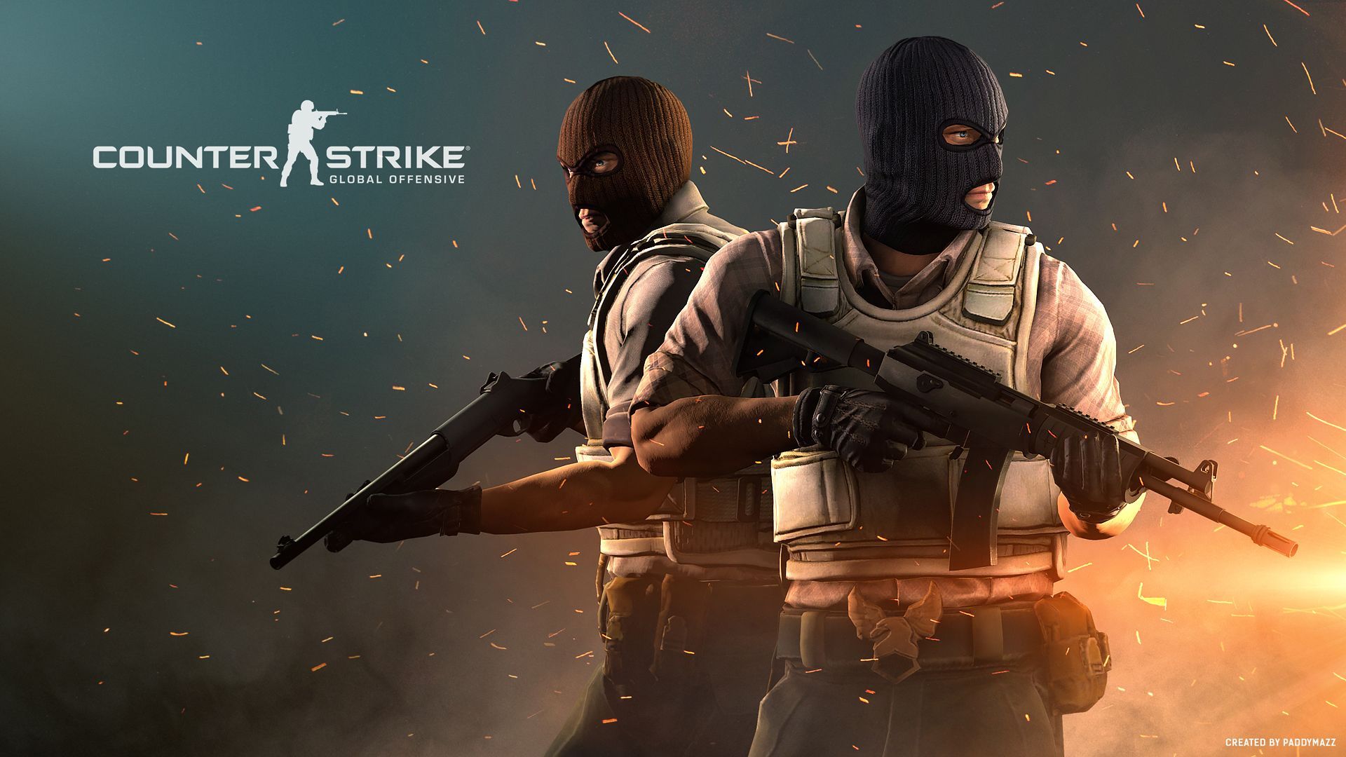 Counter-Strike Global Offensive soldati armati, 1920x1080 Full HD, Monitor Gaming