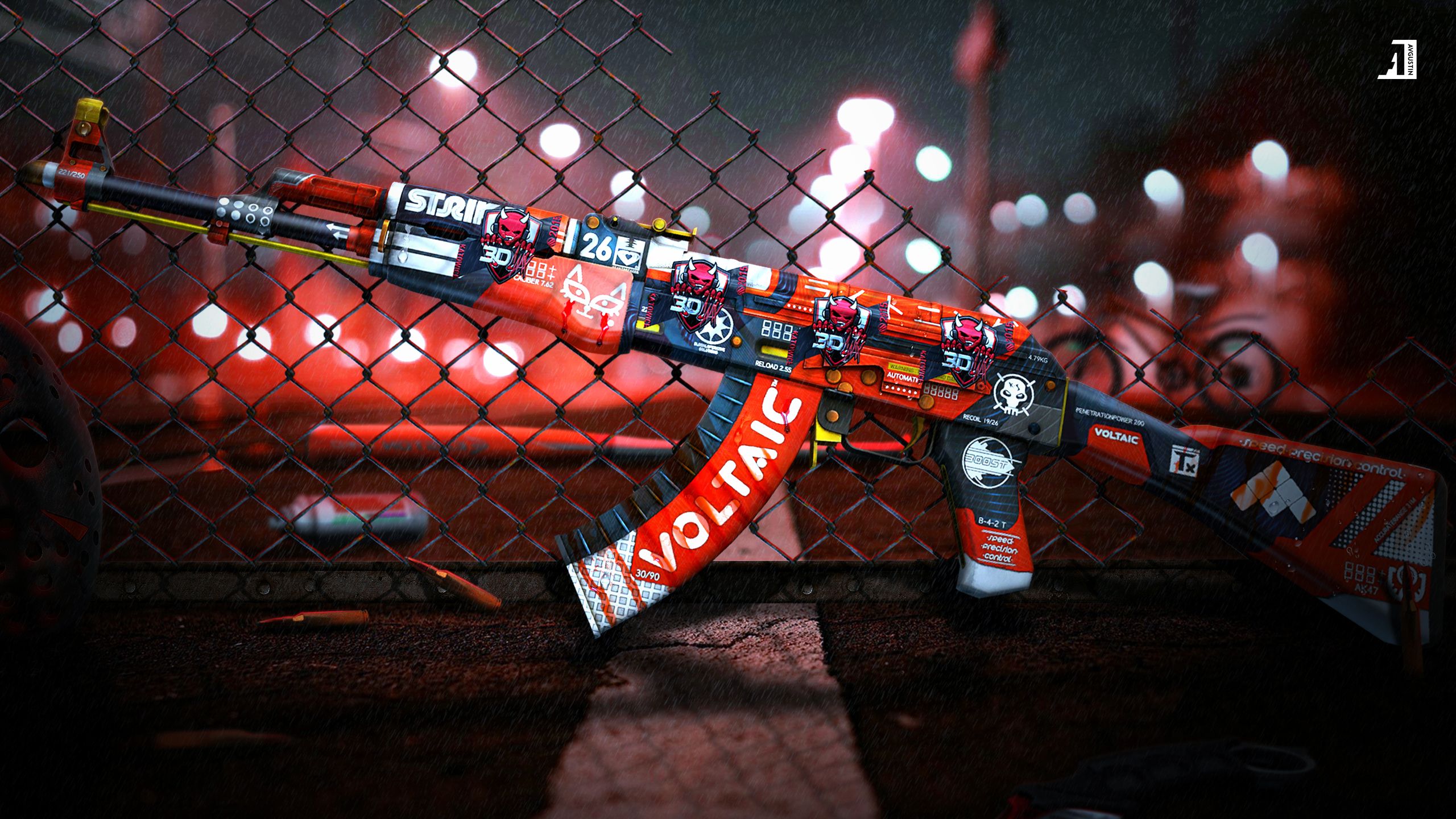 Fucile AK-47 skin CS:GO, 2560x1440 1440p, Desktop