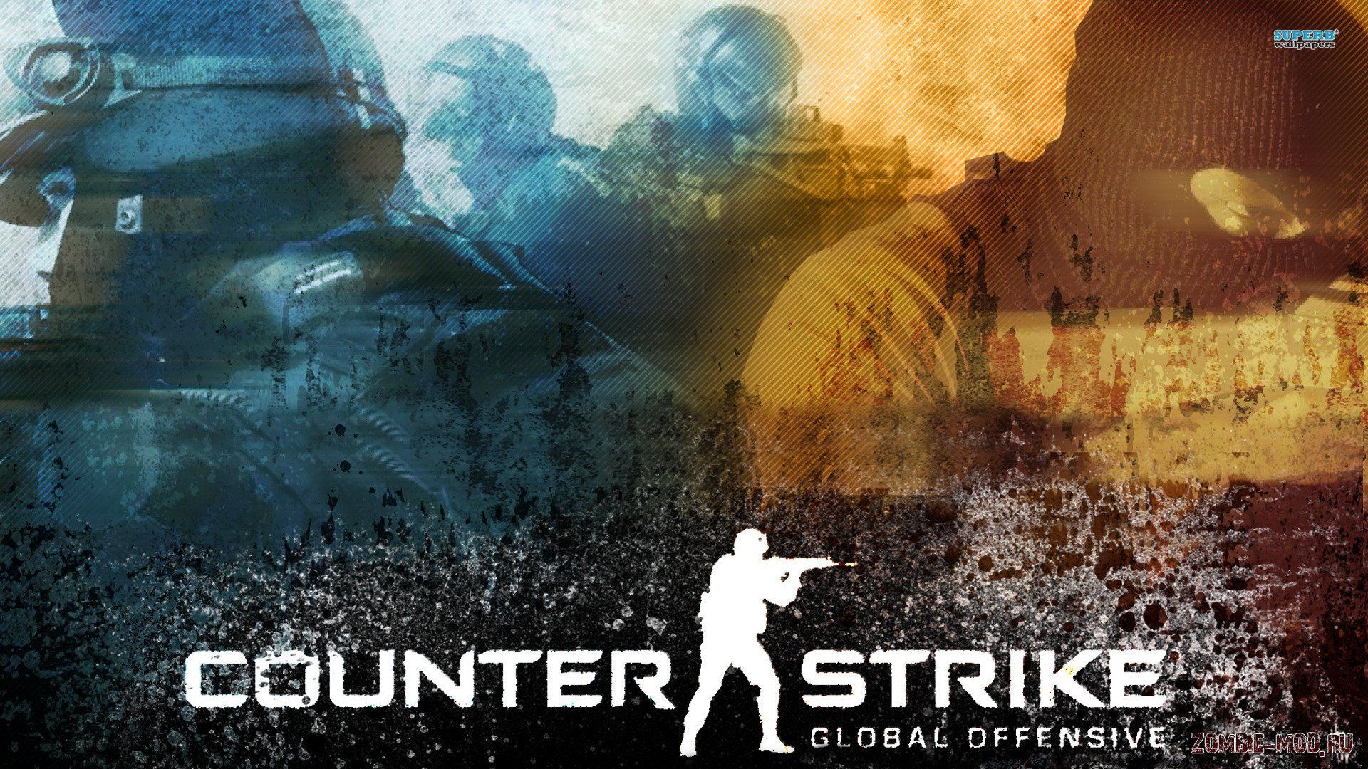 Counter-Strike Global Offensive logo, 1920x1080 Full HD, Desktop