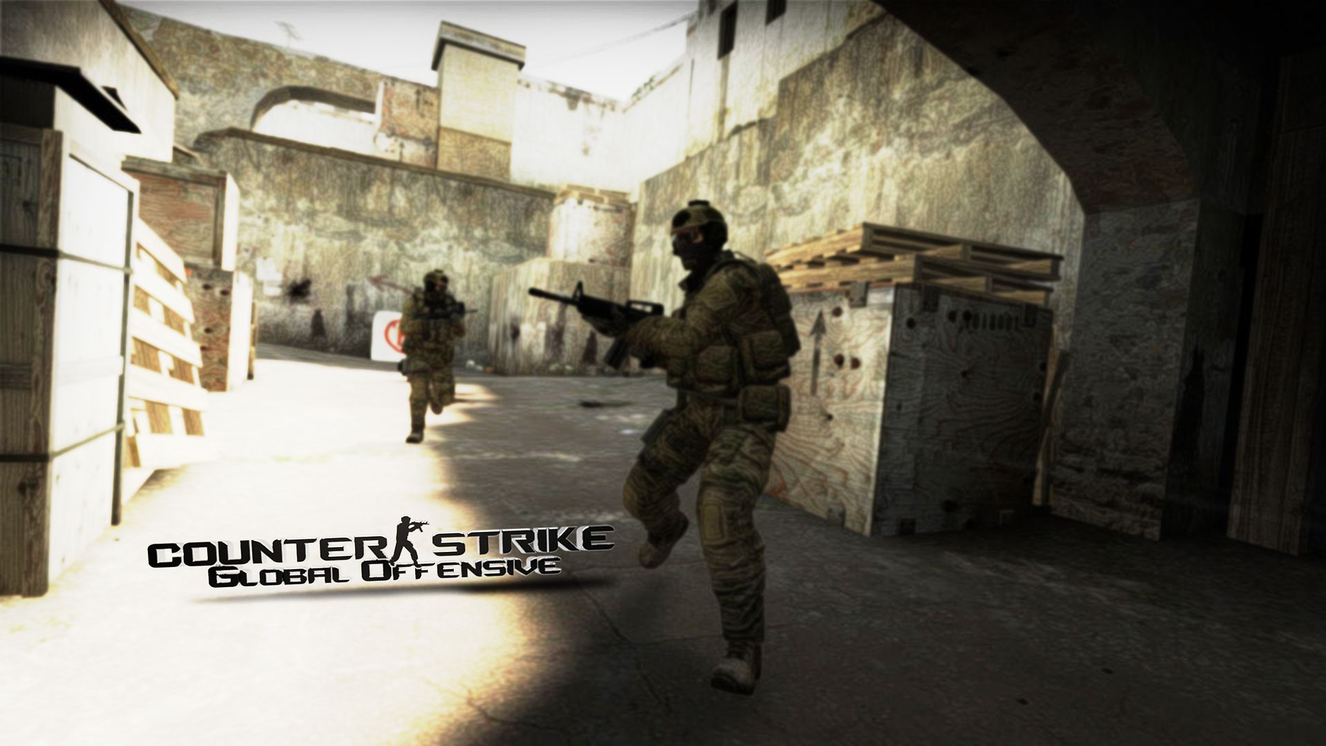 Soldati mappa Dust CS:GO, 1920x1080 Full HD 1080p, PC Desktop