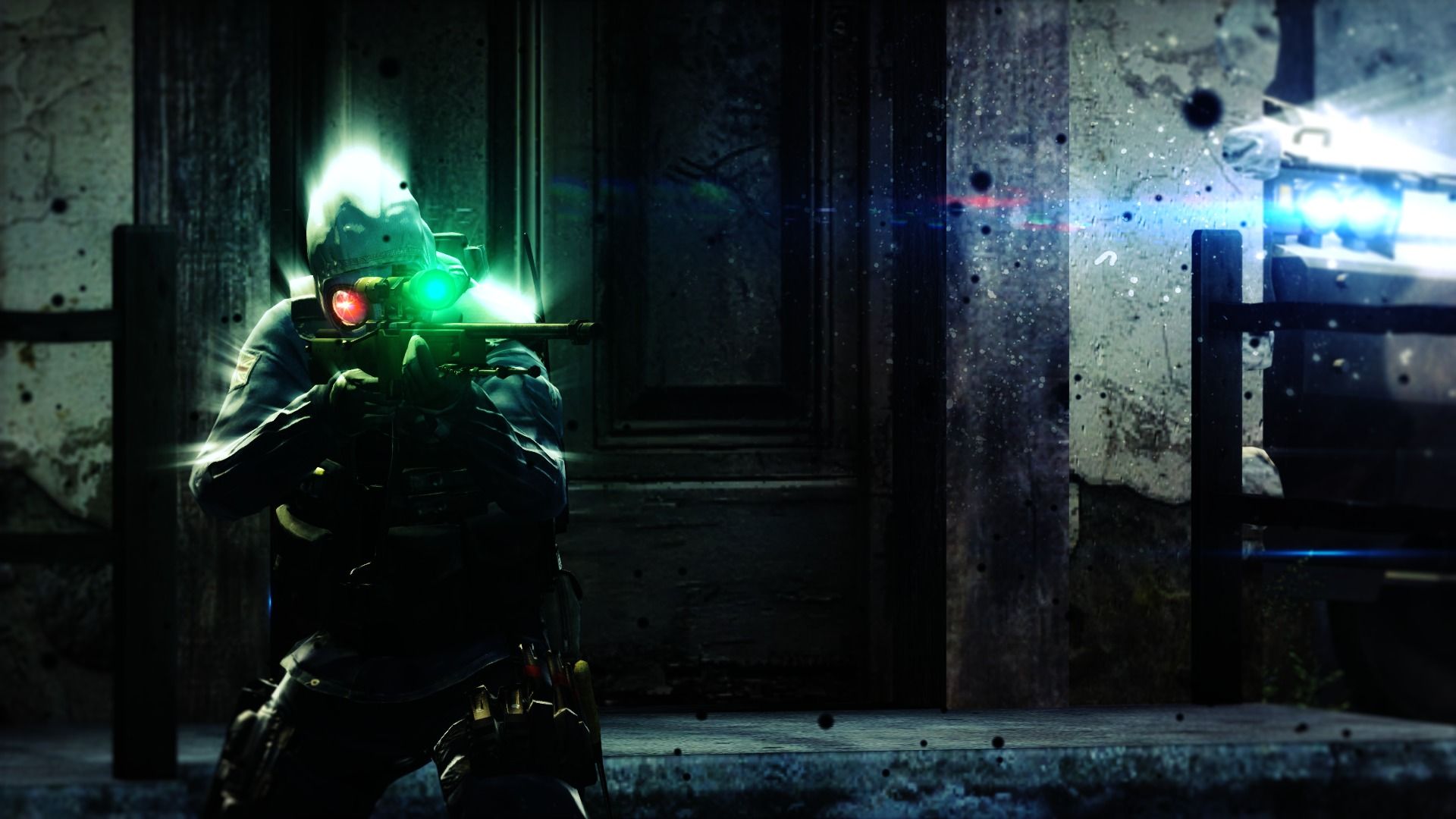 Soldato CS:GO con visore notturno, 1920x1080 Full HD 1080p, Monitor Gaming
