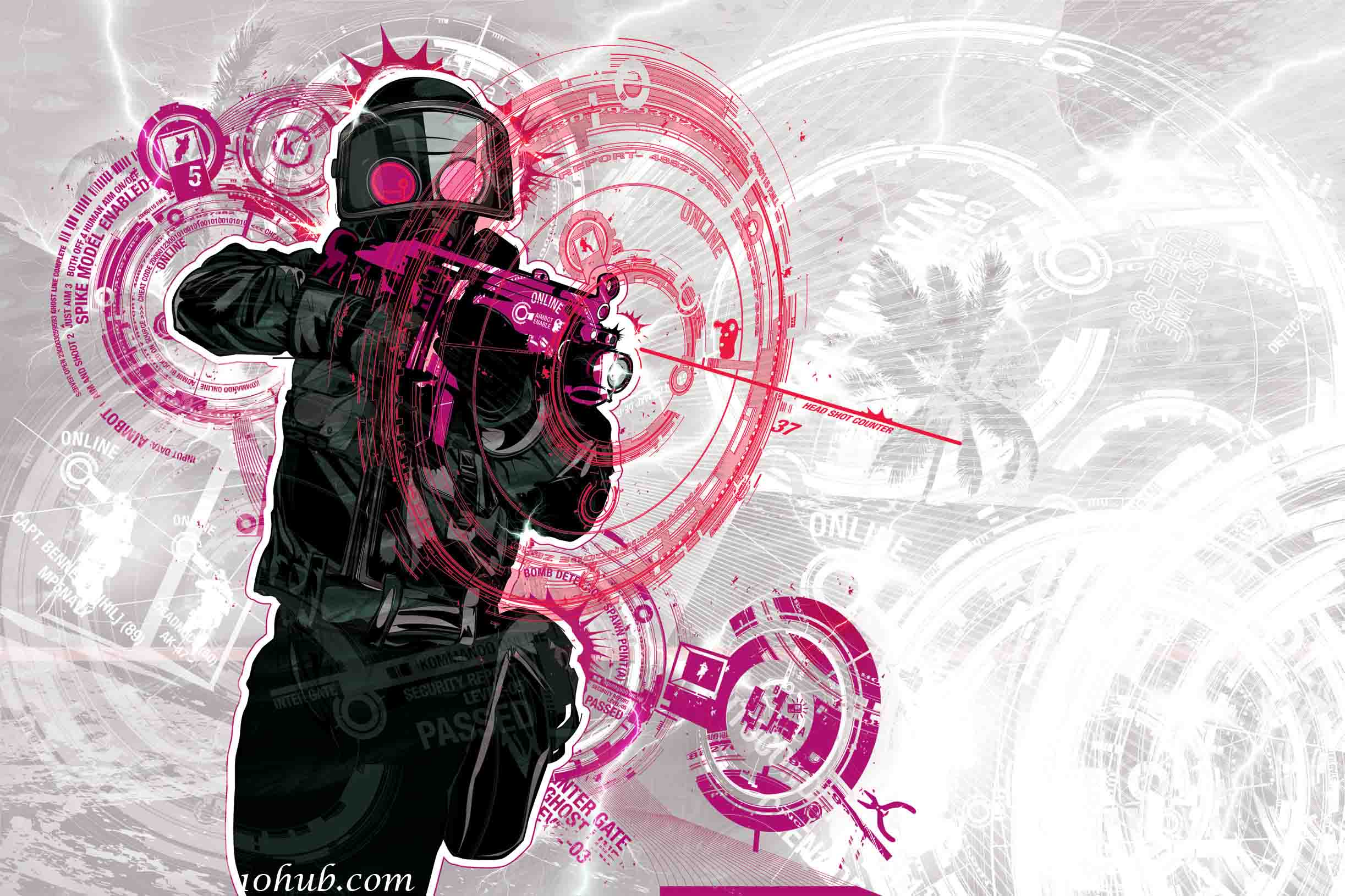 Soldato Call of Duty Black Ops, Activision, 1920x1200 Full HD+ WUXGA, Laptop