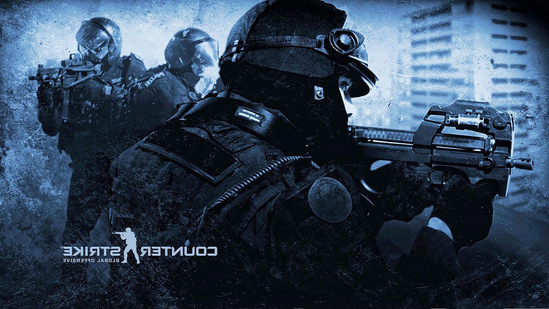 Counter-Strike squadra armata blu, 1920x1080 Full HD, Desktop