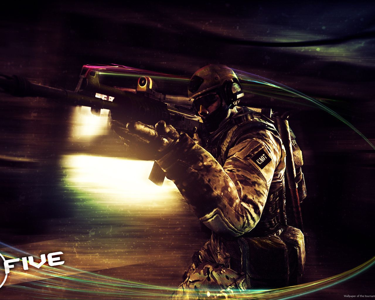 Soldato con fucile, Counter-Strike, 1280x1024 720p, PC