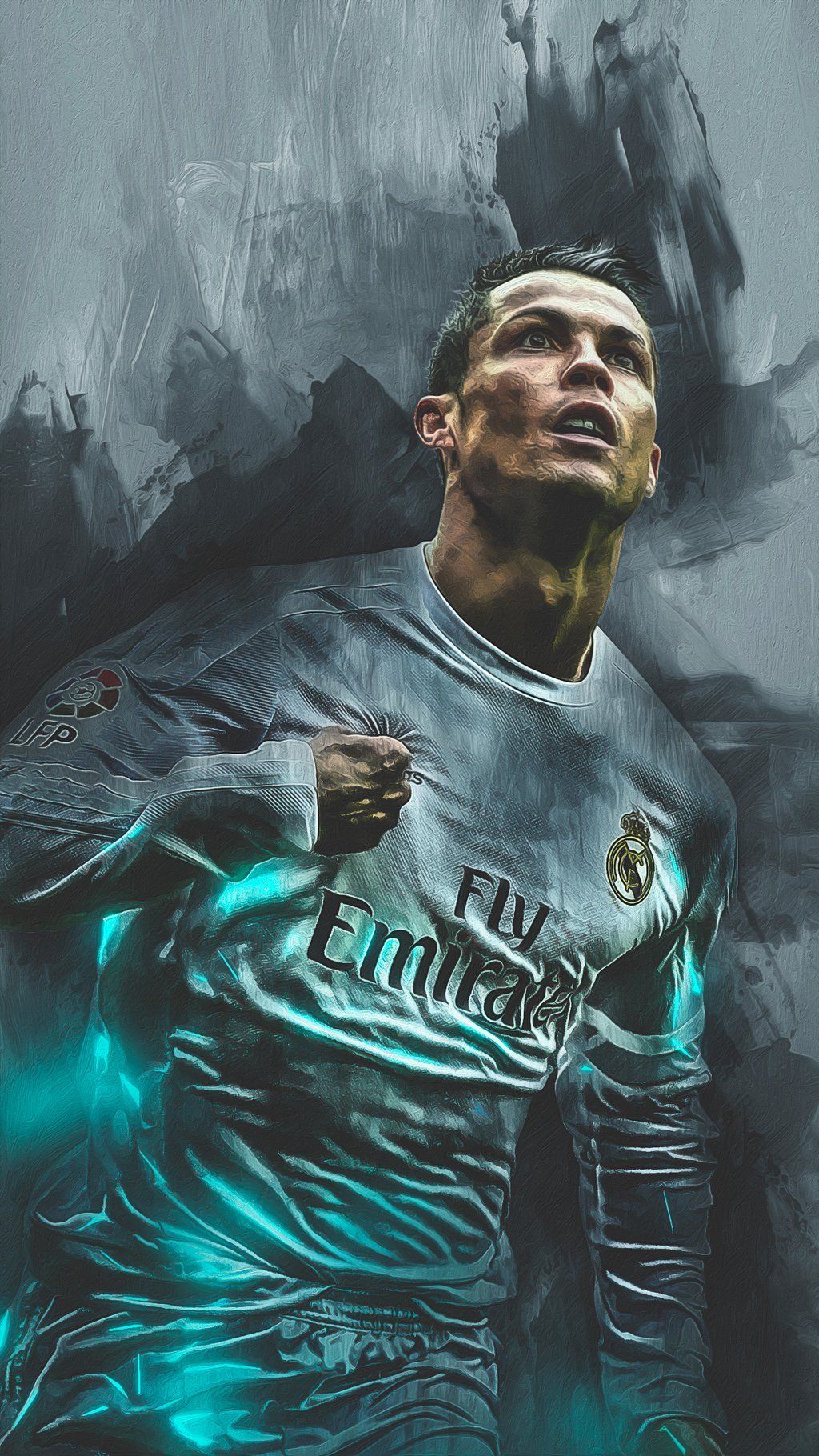 Cristiano Ronaldo Real Madrid, calcio, 1024x1820 Full HD Verticale, iPhone