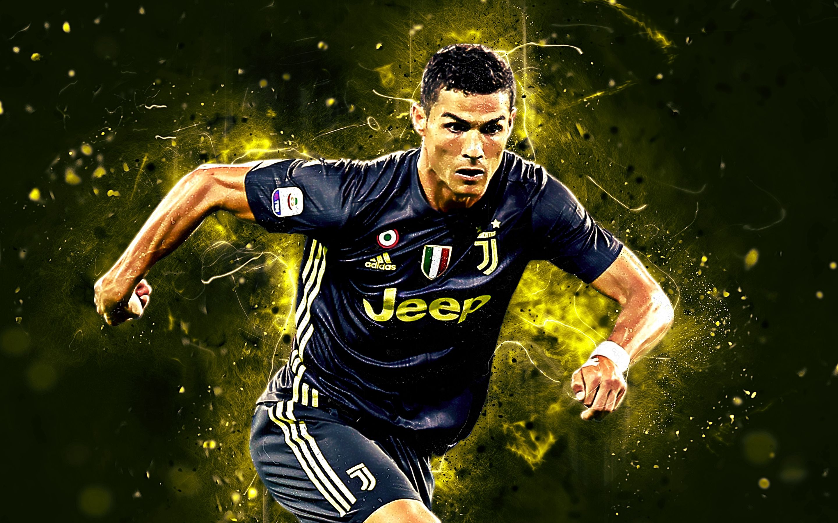 Cristiano Ronaldo Juventus calcio, Serie A, 2880x1800 WQXGA, Desktop