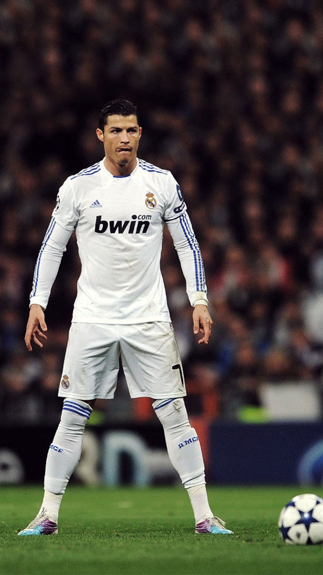 Cristiano Ronaldo Real Madrid, 1080x1920 Full HD Verticale, iPhone Plus