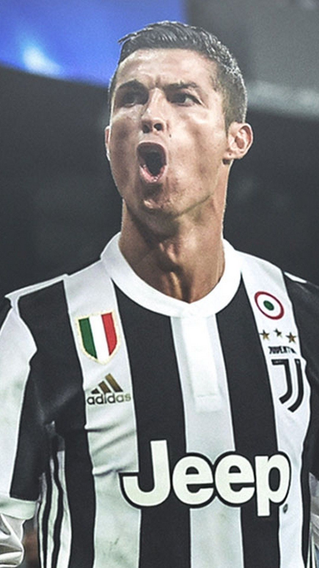 Cristiano Ronaldo maglia Juventus, 1080x1920 Verticale, iPhone
