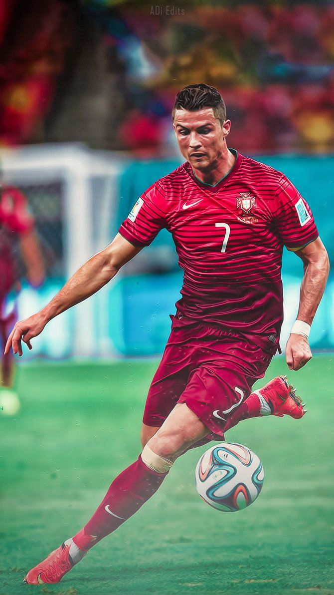 Cristiano Ronaldo Portogallo calcio, 670x1192 Full HD Verticale, iPhone Pro Max