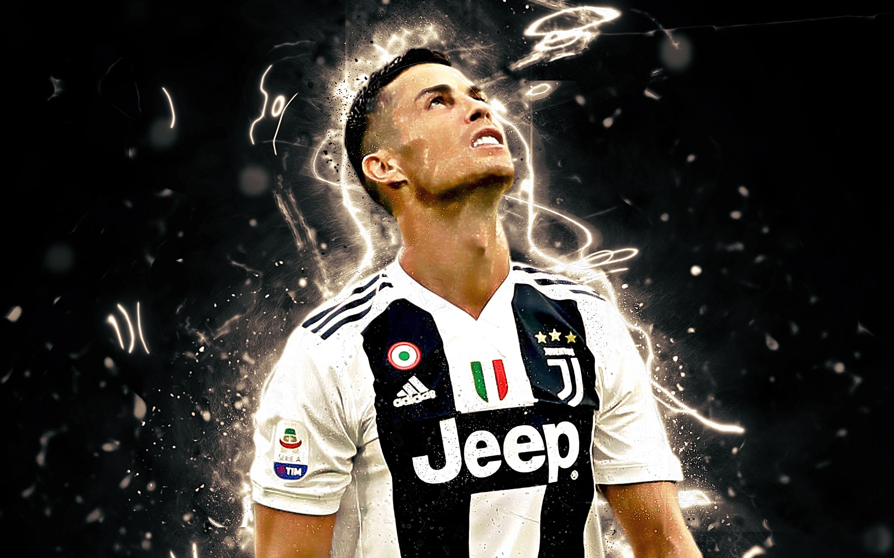 Cristiano Ronaldo Juventus calcio, Serie A, 2880x1800 2K+, Desktop