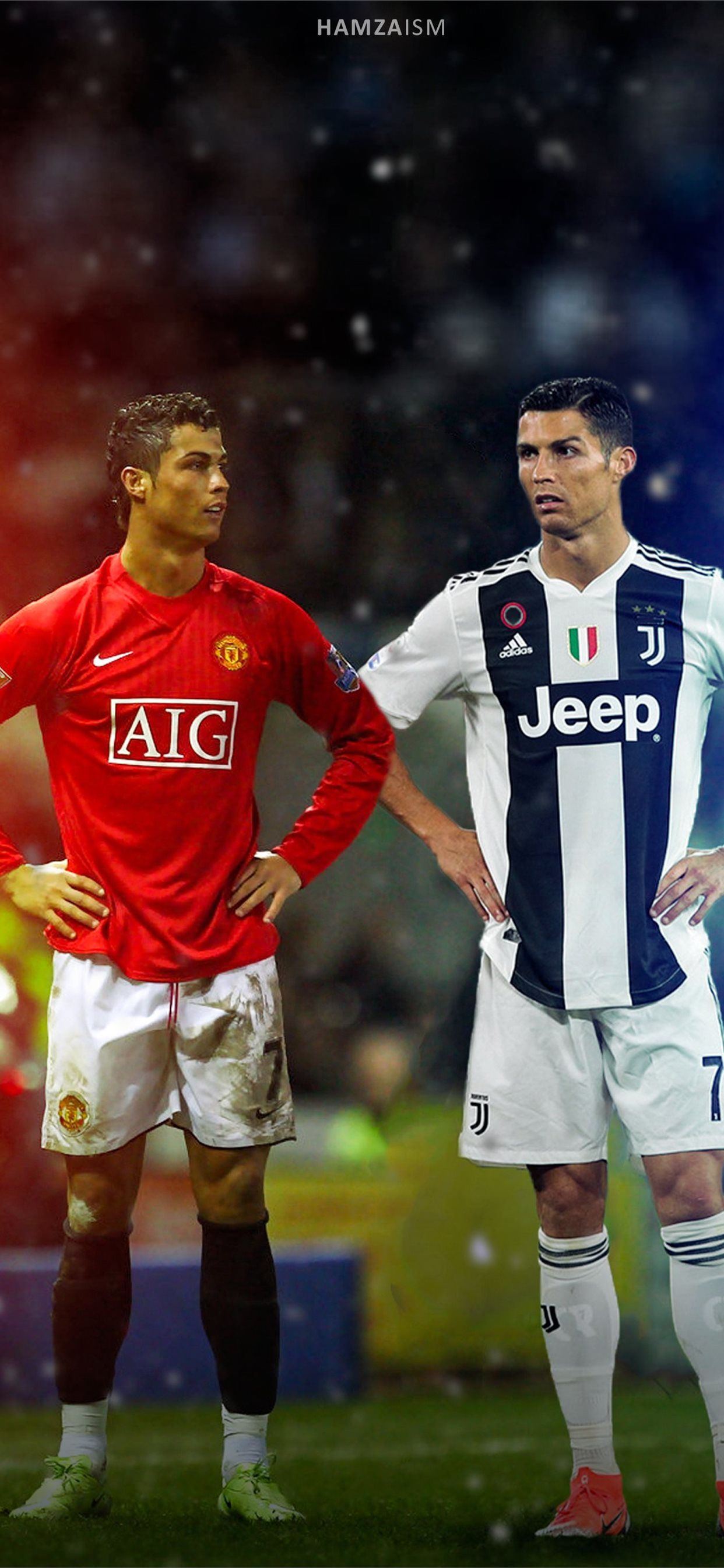 Cristiano Ronaldo Manchester United Juventus, Premier League, 1242x2688 Verticale, iPhone Pro