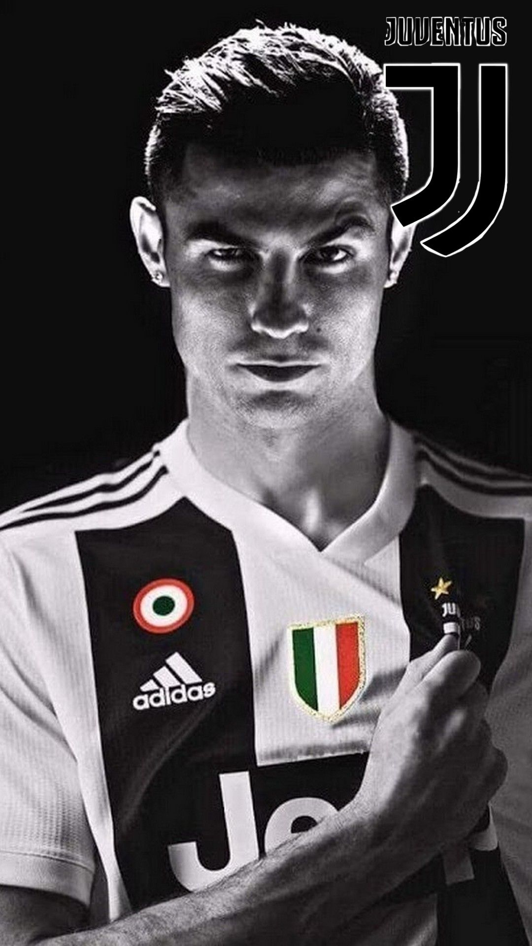 Cristiano Ronaldo maglia Juventus, Torino, 1080x1920 Full HD Verticale, iPhone Plus