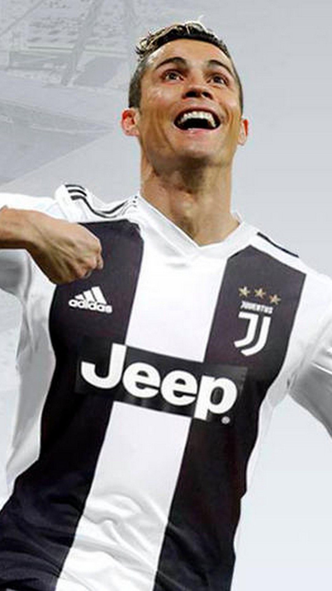 Cristiano Ronaldo maglia Juventus, 1080x1920 Verticale, iPhone