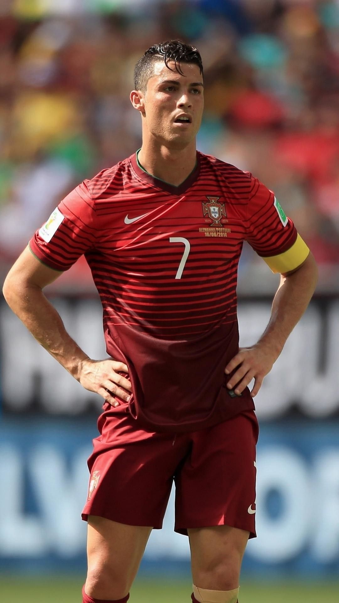 Cristiano Ronaldo maglia Portogallo, 1080x1920 Verticale, iPhone Pro