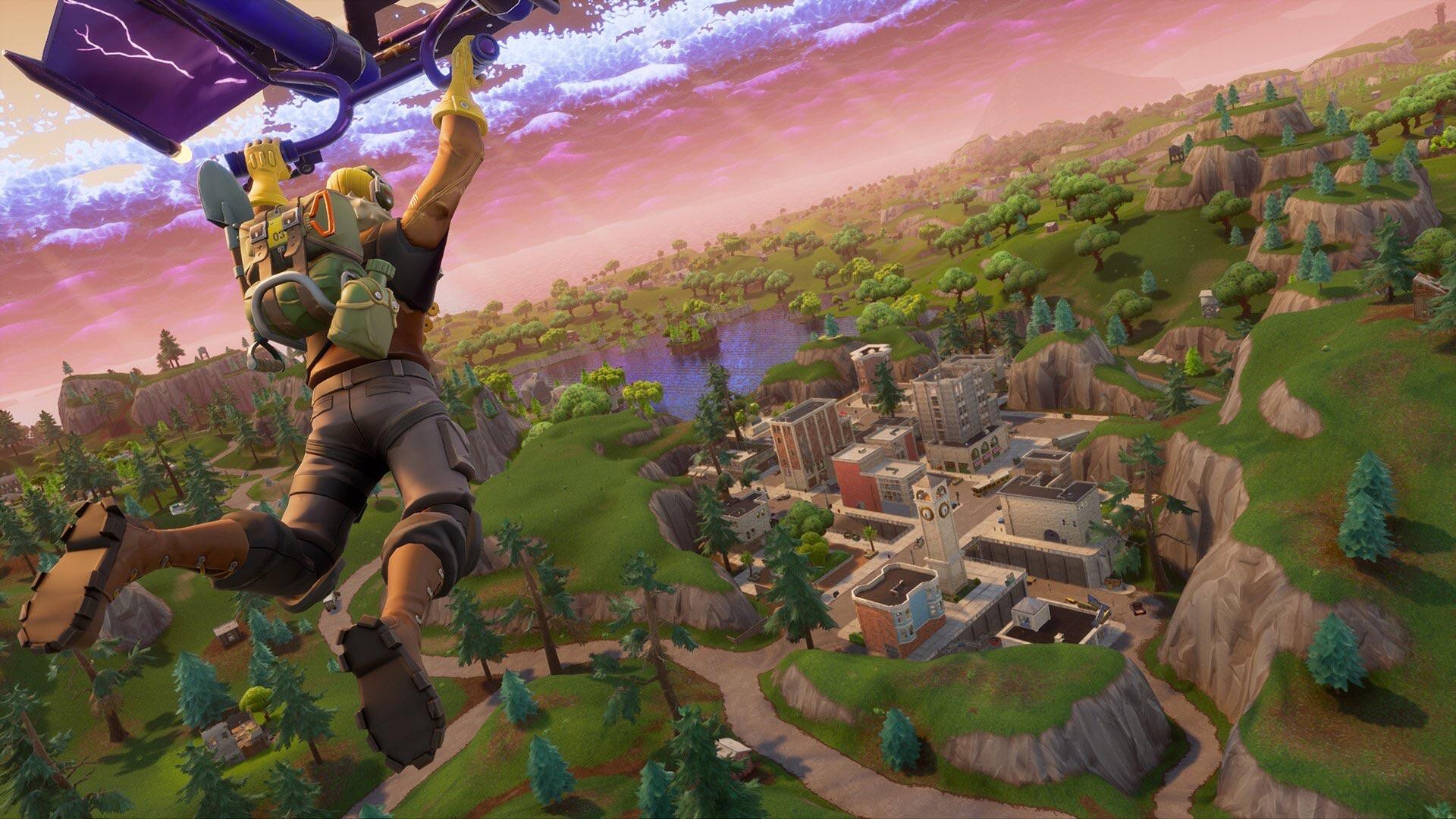 Battle Hawk Fortnite paracadute, 1920x1080 1080p, Desktop