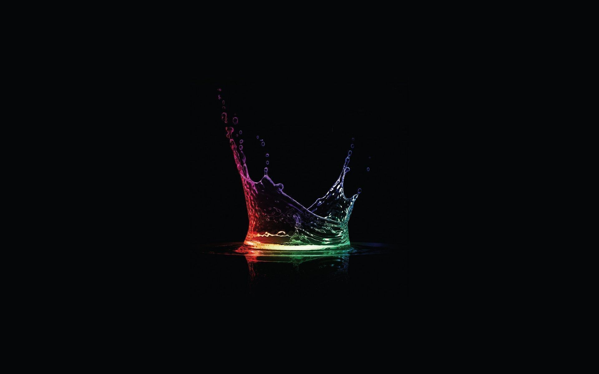 Splash acqua multicolore corona, 1920x1200 Full HD+, PC Desktop