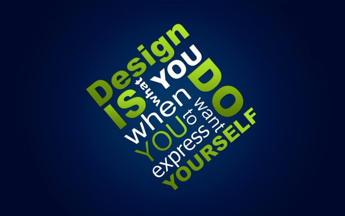 Tipografia design frase blu, 1200x750 HD, PC
