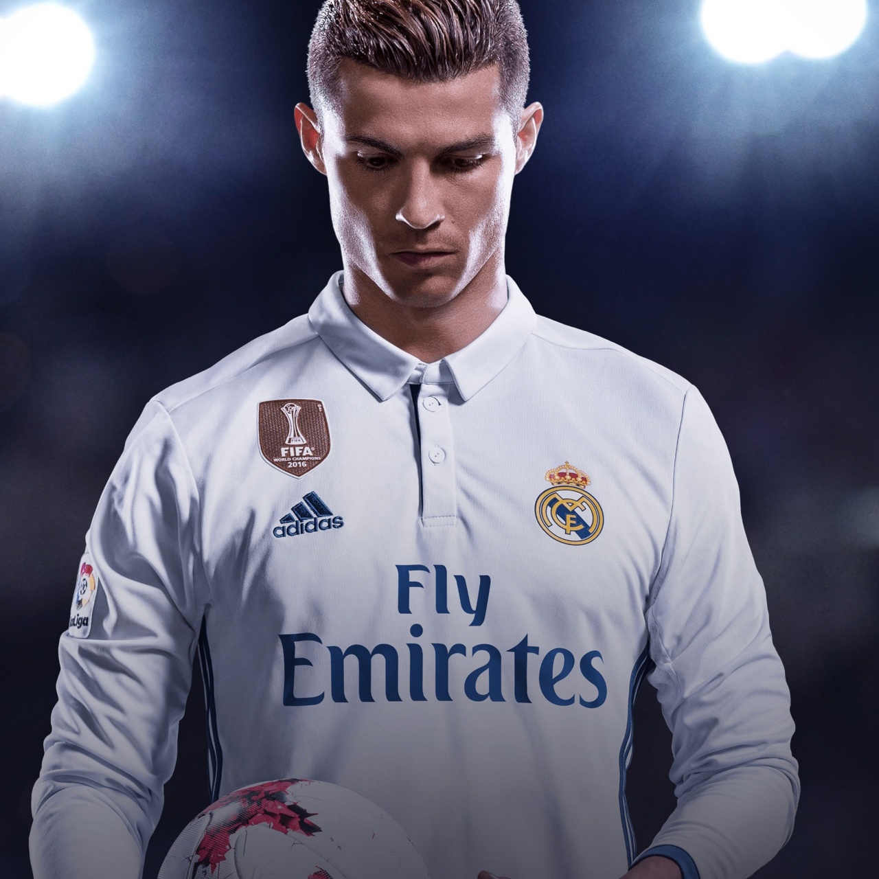 Cristiano Ronaldo Real Madrid, calcio, 1280x1280 720p, PC