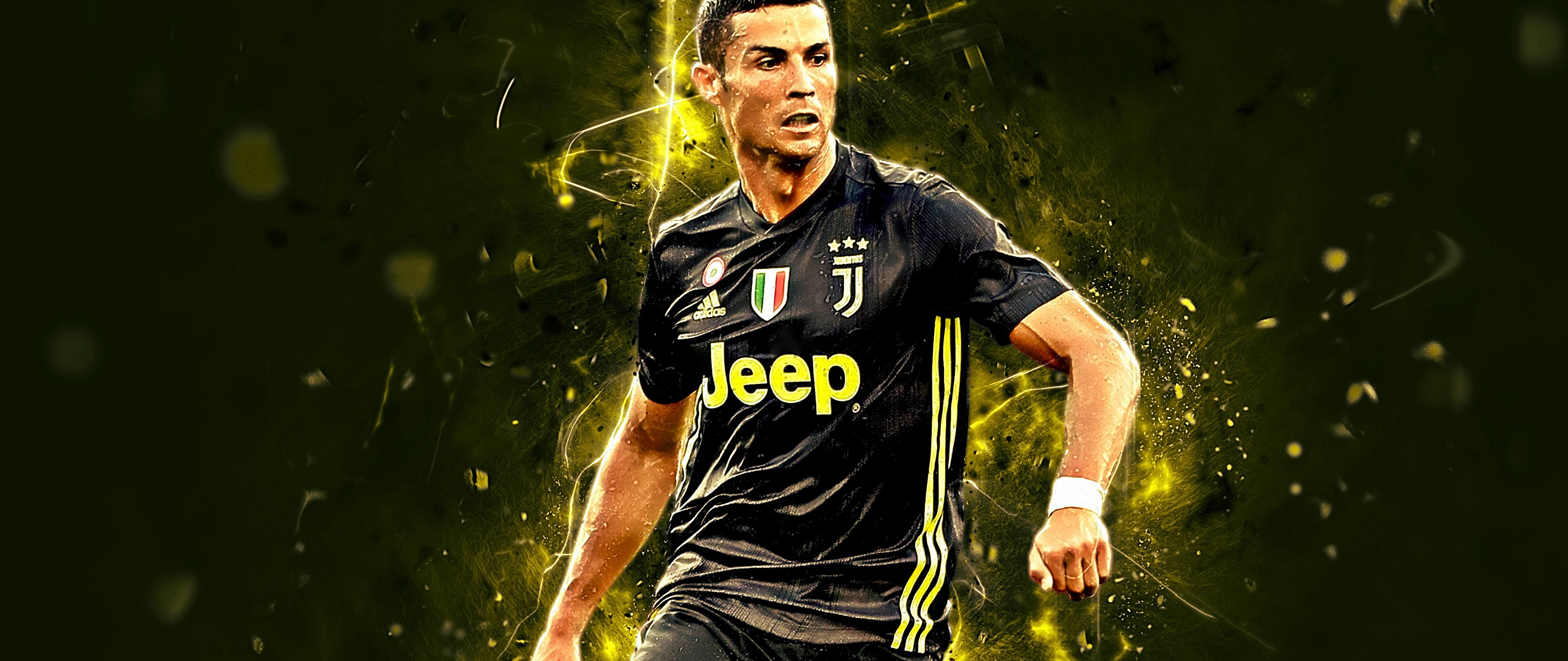 Cristiano Ronaldo Juventus, Torino, 5120x2160 21:9, Ultrawide