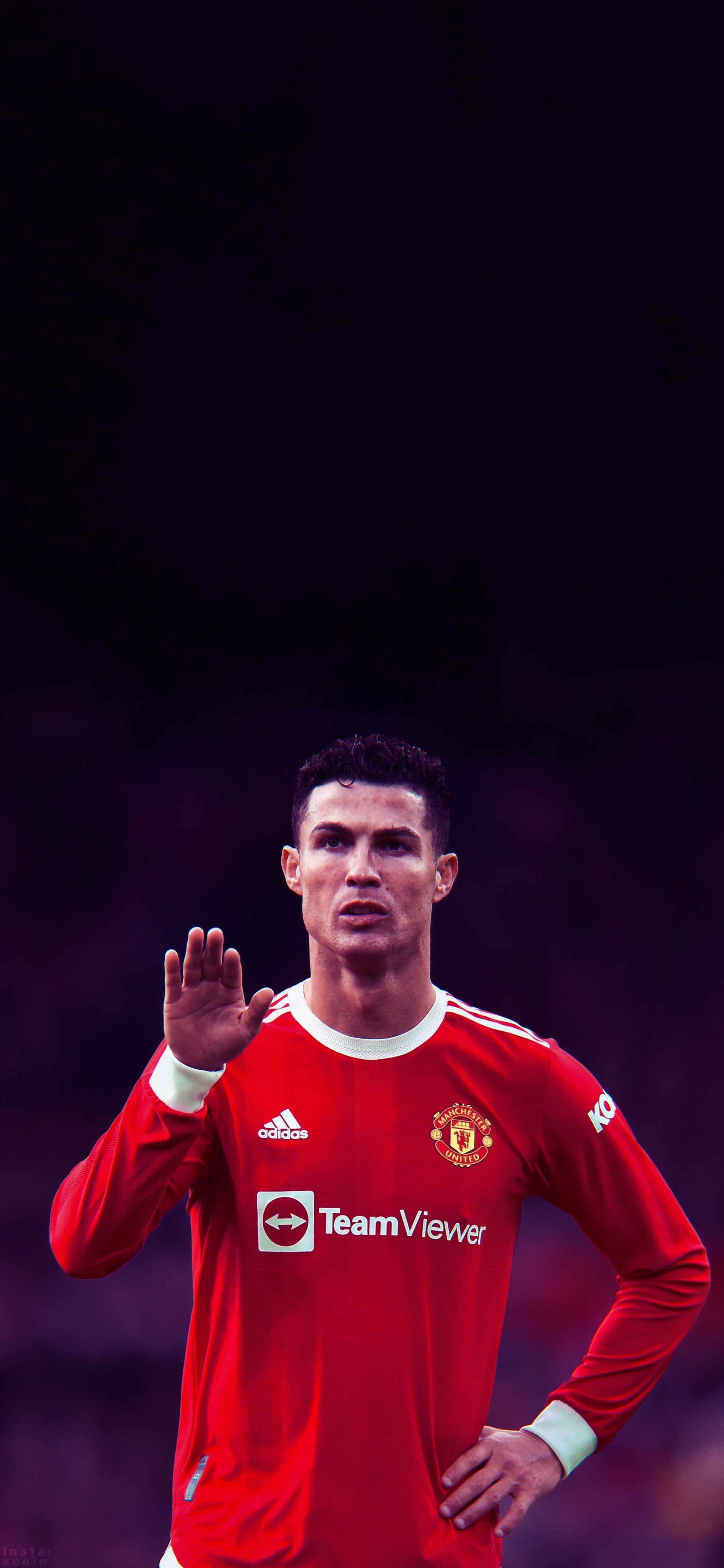 Cristiano Ronaldo Manchester United, Premier League, 1891x4096 Verticale, Telefono
