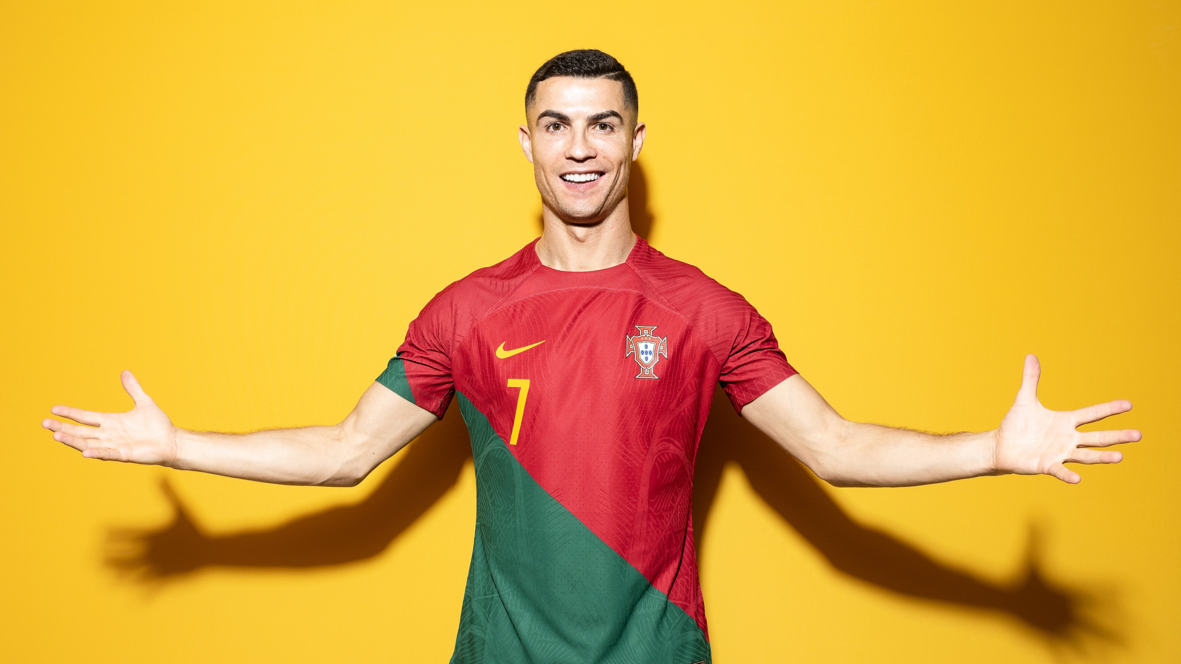 Cristiano Ronaldo maglia Portogallo, 3840x2160 4K Ultra HD, Monitor 4K